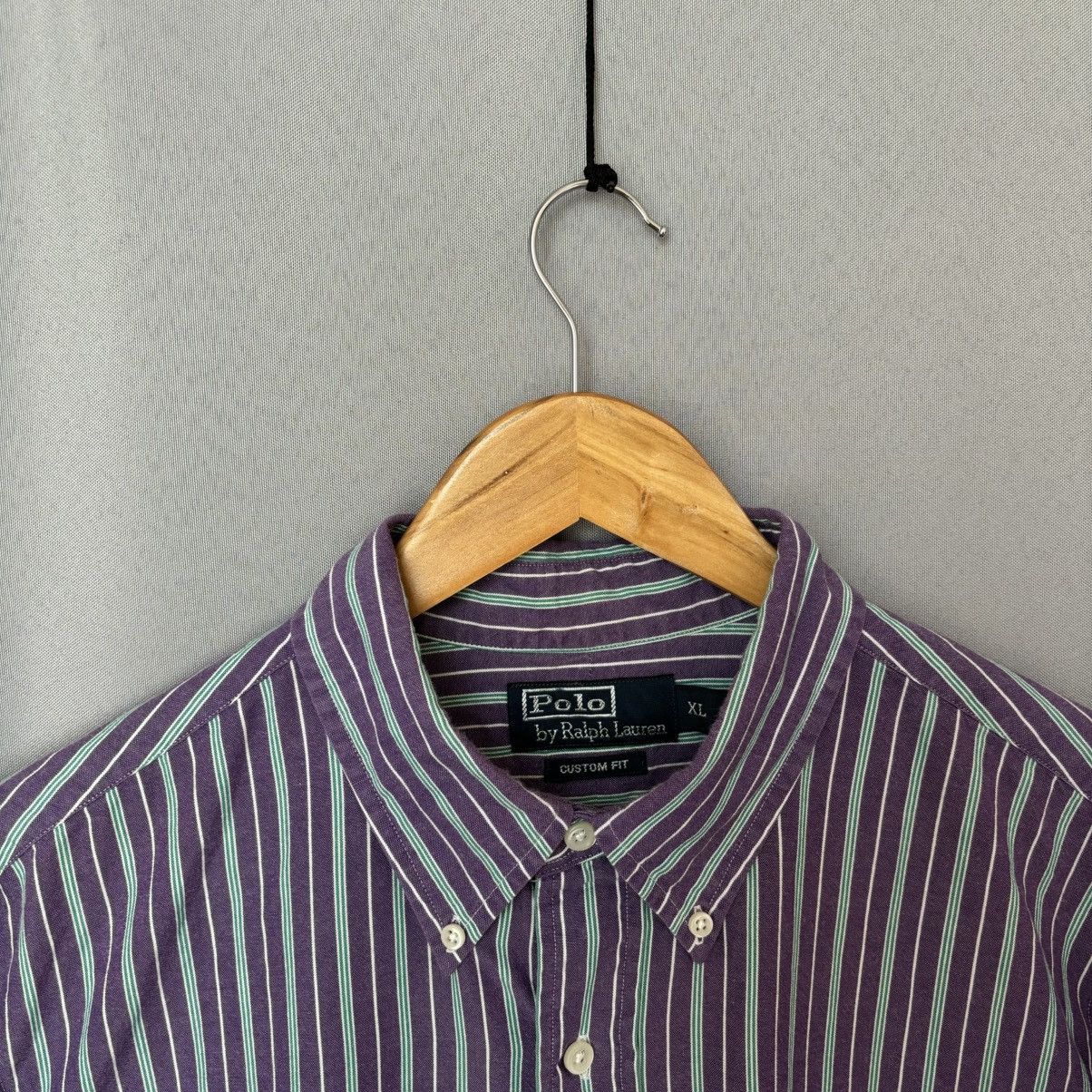 Polo Ralph Lauren Polo Ralph Lauren custom fit shirt xl vintage rare Size US XL / EU 56 / 4 - 3 Thumbnail