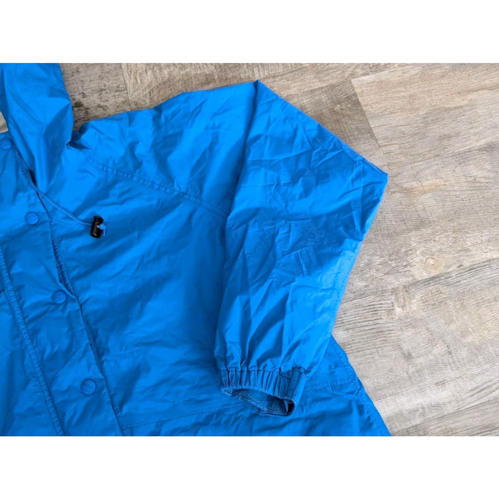 Rains VINTAGE LL Bean Gore-Tex Rain Windbreaker Parka Jacket Hooded Women S Turquoise Nylon 90s Outdoor Mens Womens? Size S / US 4 / IT 40 - 3 Thumbnail