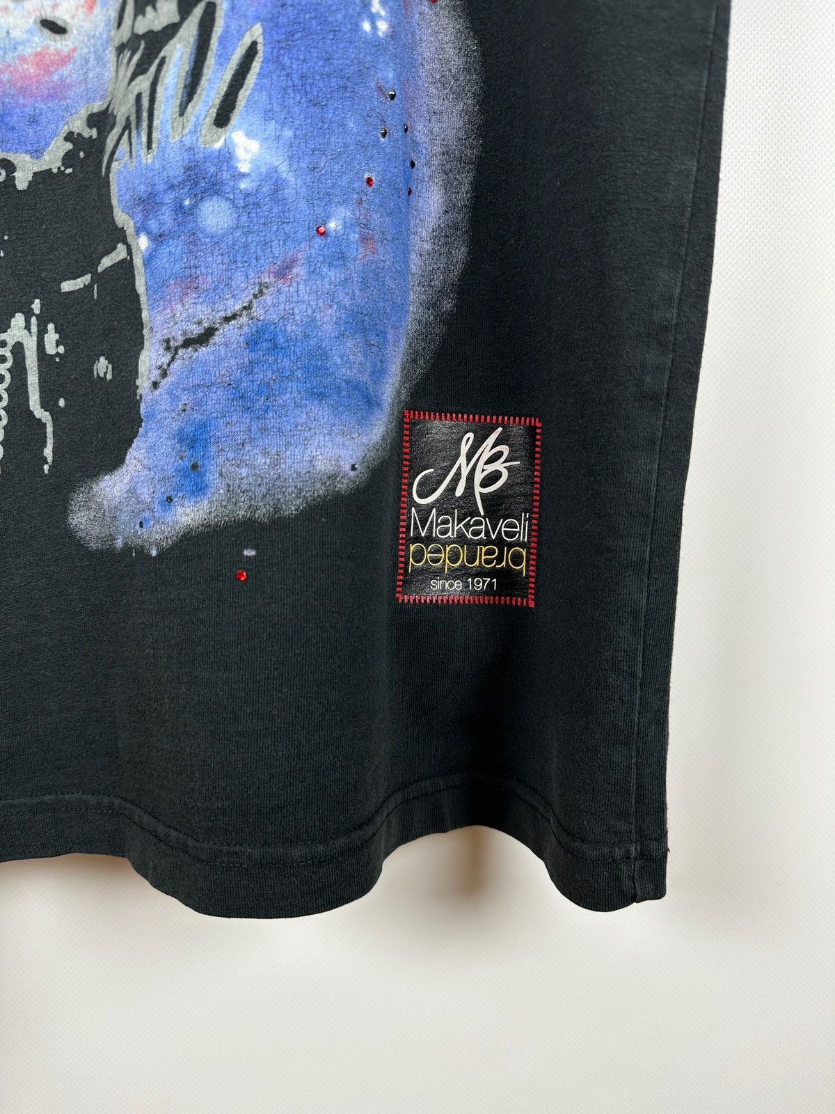 Makaveli Vintage Makaveli 2Pac Tupac Rhinestones T-Shirt Size US L / EU 52-54 / 3 - 7 Thumbnail