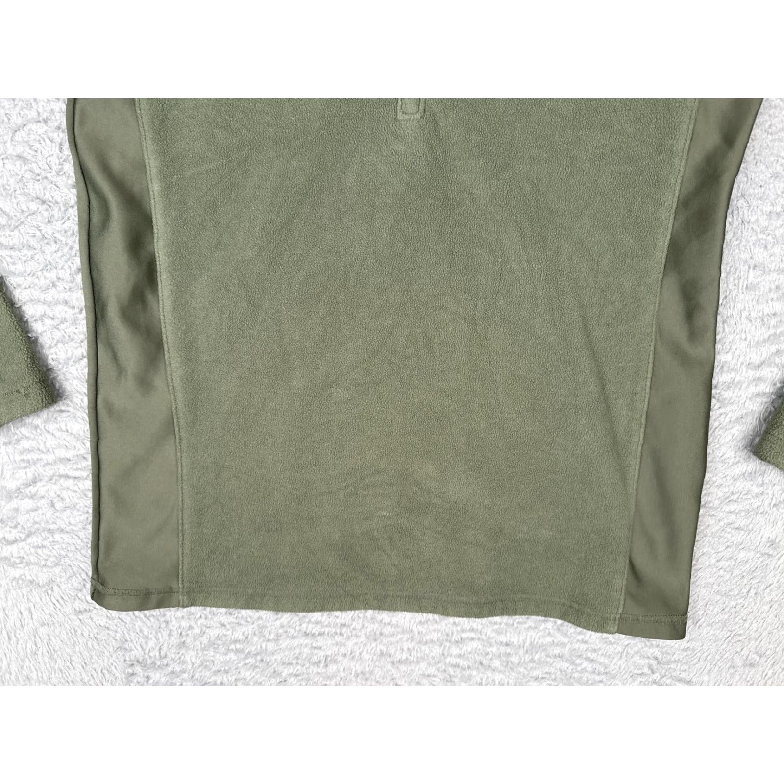 Vintage Columbia Mens Small Green Fleece 1/4 Zip Pullover Hiking Polyester Size US S / EU 44-46 / 1 - 5 Thumbnail