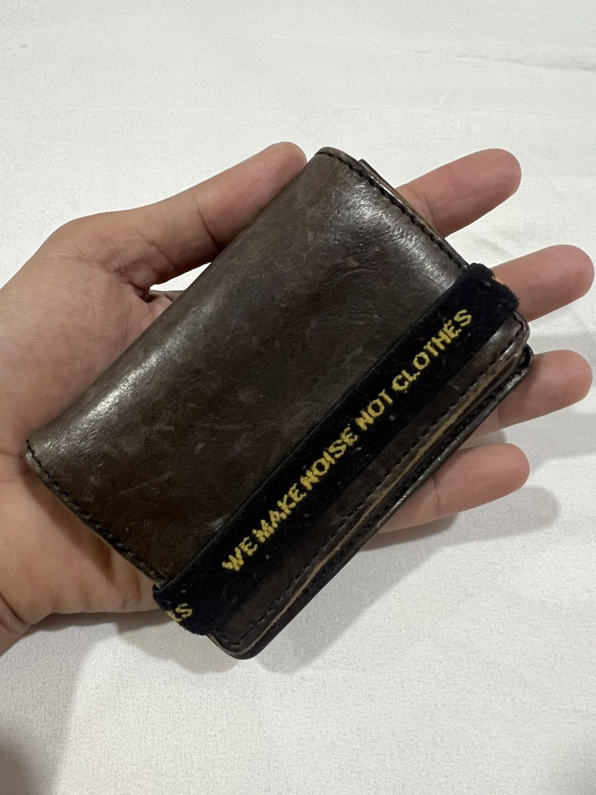 Jun Takahashi OG Undercover "We Make Noise Not Clothes" Leather Wallets Size ONE SIZE - 1 Thumbnail