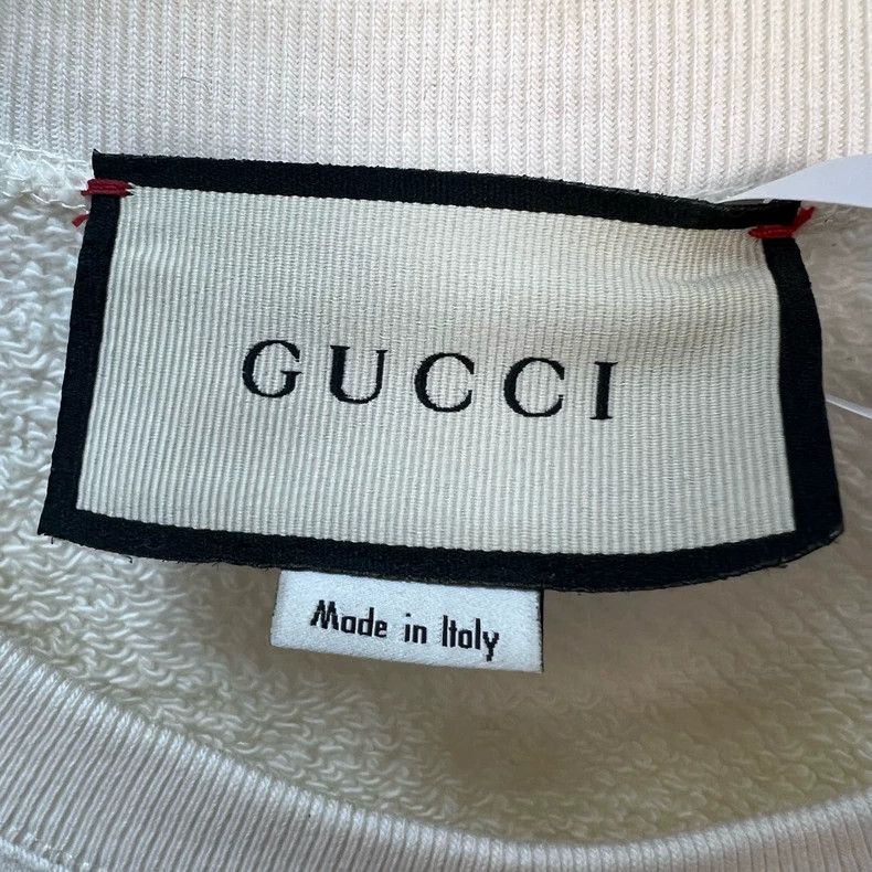Gucci Gucci Red and green belt beige double G embroidered sweatsh Size US S / EU 44-46 / 1 - 3 Thumbnail