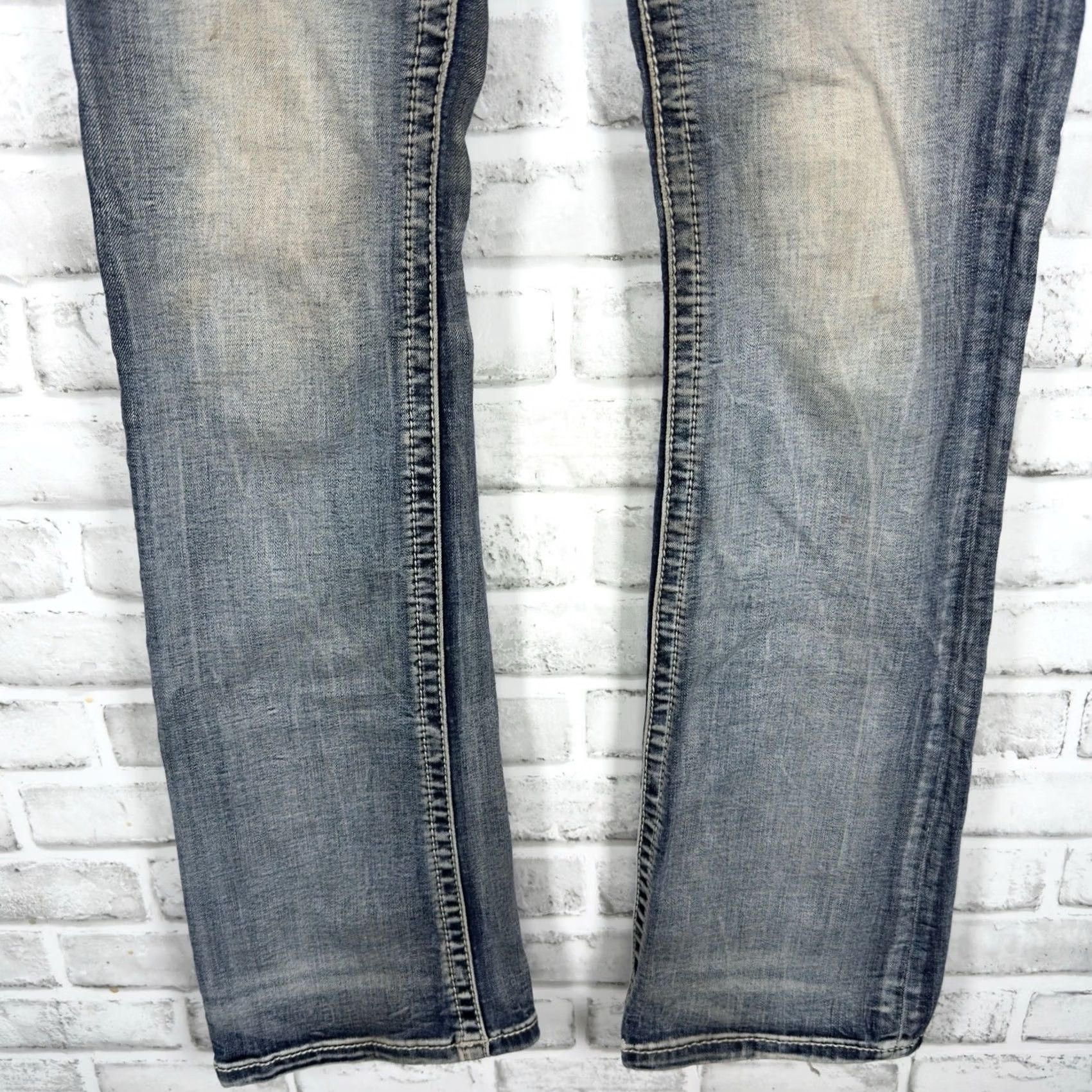 Miss Me Miss Me Chloe Boot Jeans Womens 26 Bootcut Blue Cotton Blend 34Inseam Size 26 Regular Mens Girls? Size 26" / US 2 / IT 38 - 3 Thumbnail