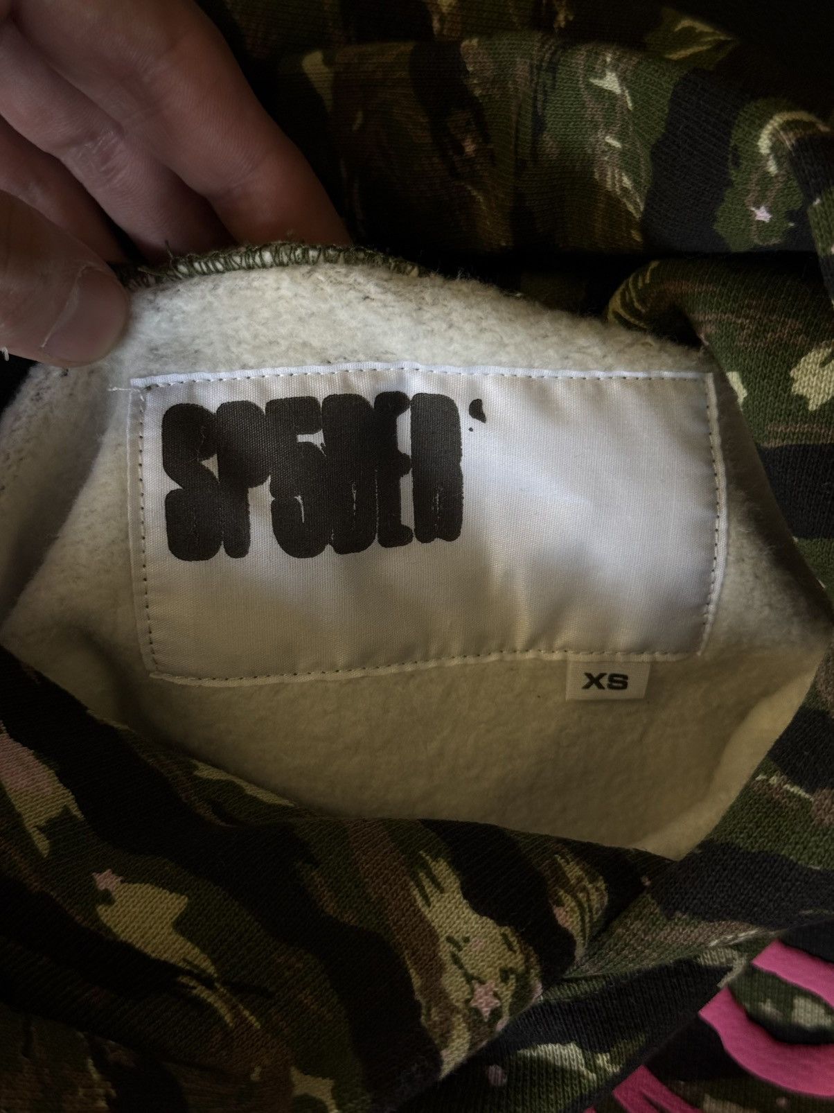 Sp5der Sp5der Worldwide Green Camo Hoodie Size XS (NEW) Size US XS / EU 42 / 0 - 6 Thumbnail