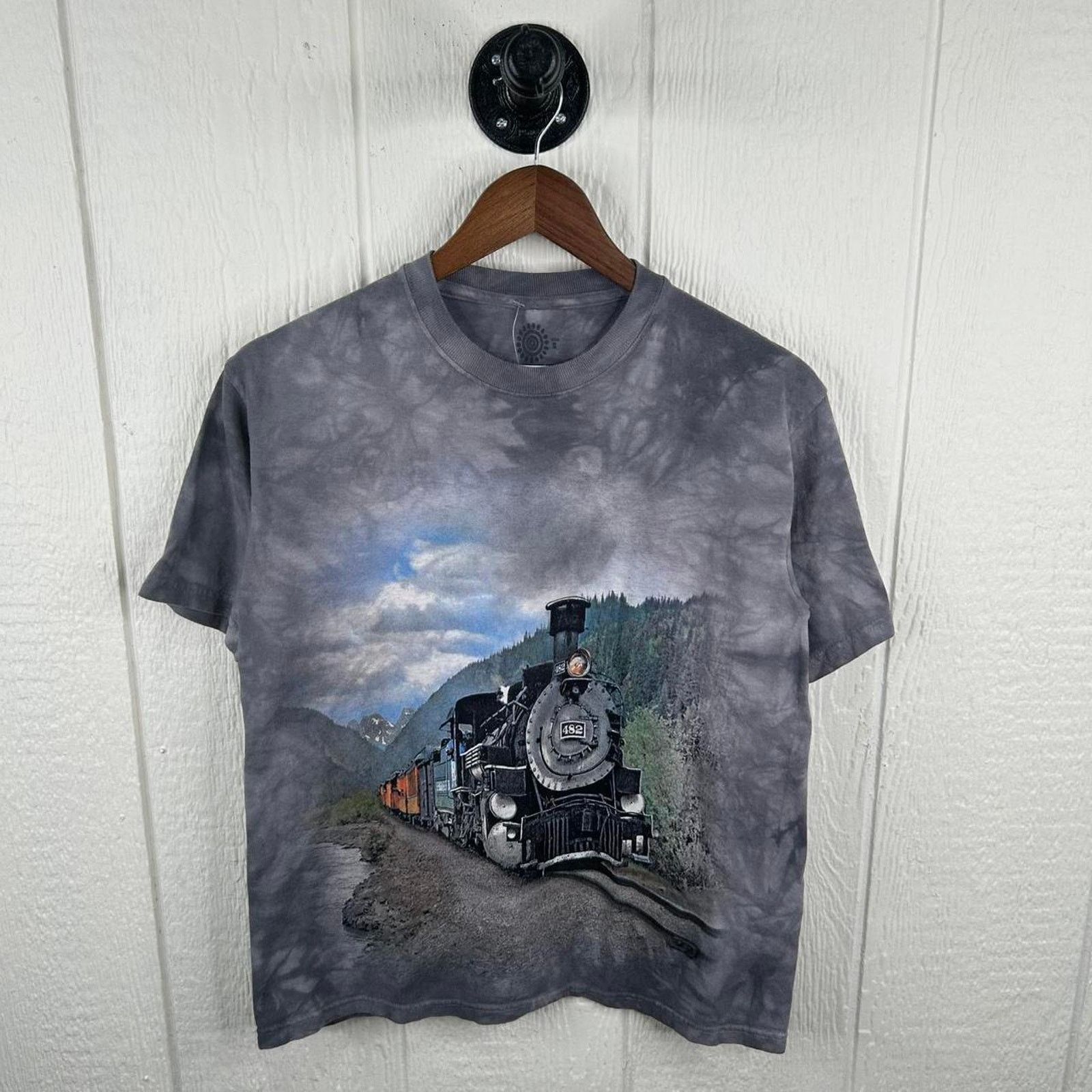 The Mountain Y2K The Mountain Tie-Dye Train Graphic Tee Size Small Size US S / EU 44-46 / 1 - 1 Thumbnail