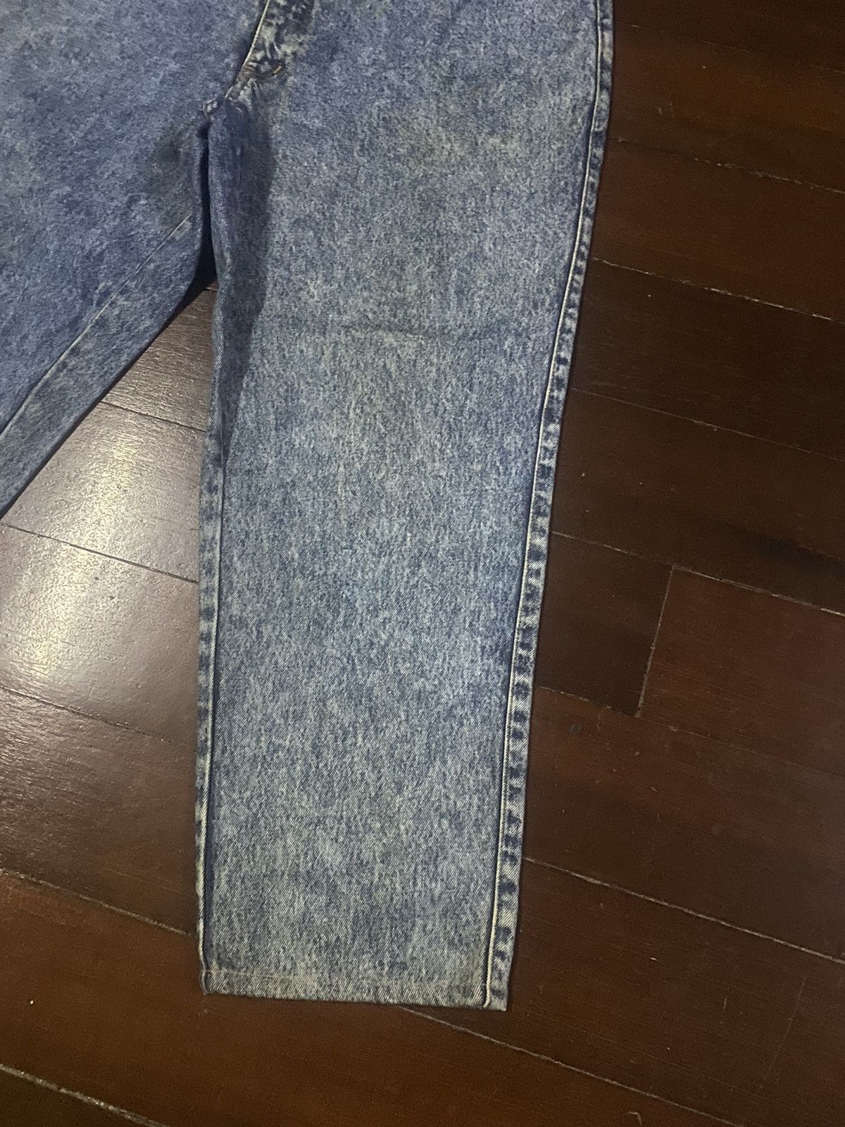Blue Blue Japan × Designer Fire 🔥 BLUE WAY japan denim stone wash acid wash baggy Size US 38 / EU 54 - 5 Thumbnail