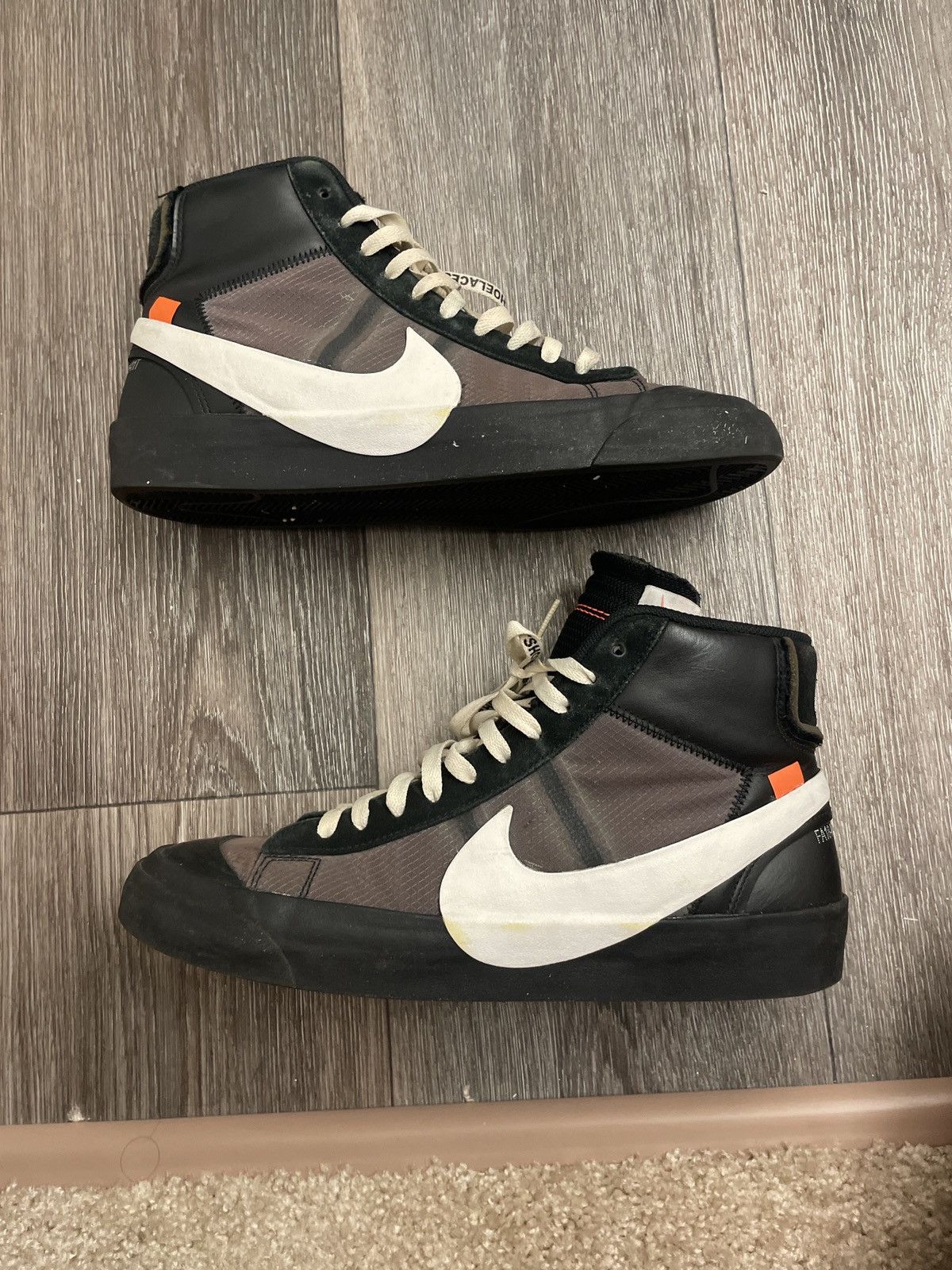 Nike × Off-White Nike off white blazer grim reaper Size US 11 / EU 44 - 1 Thumbnail