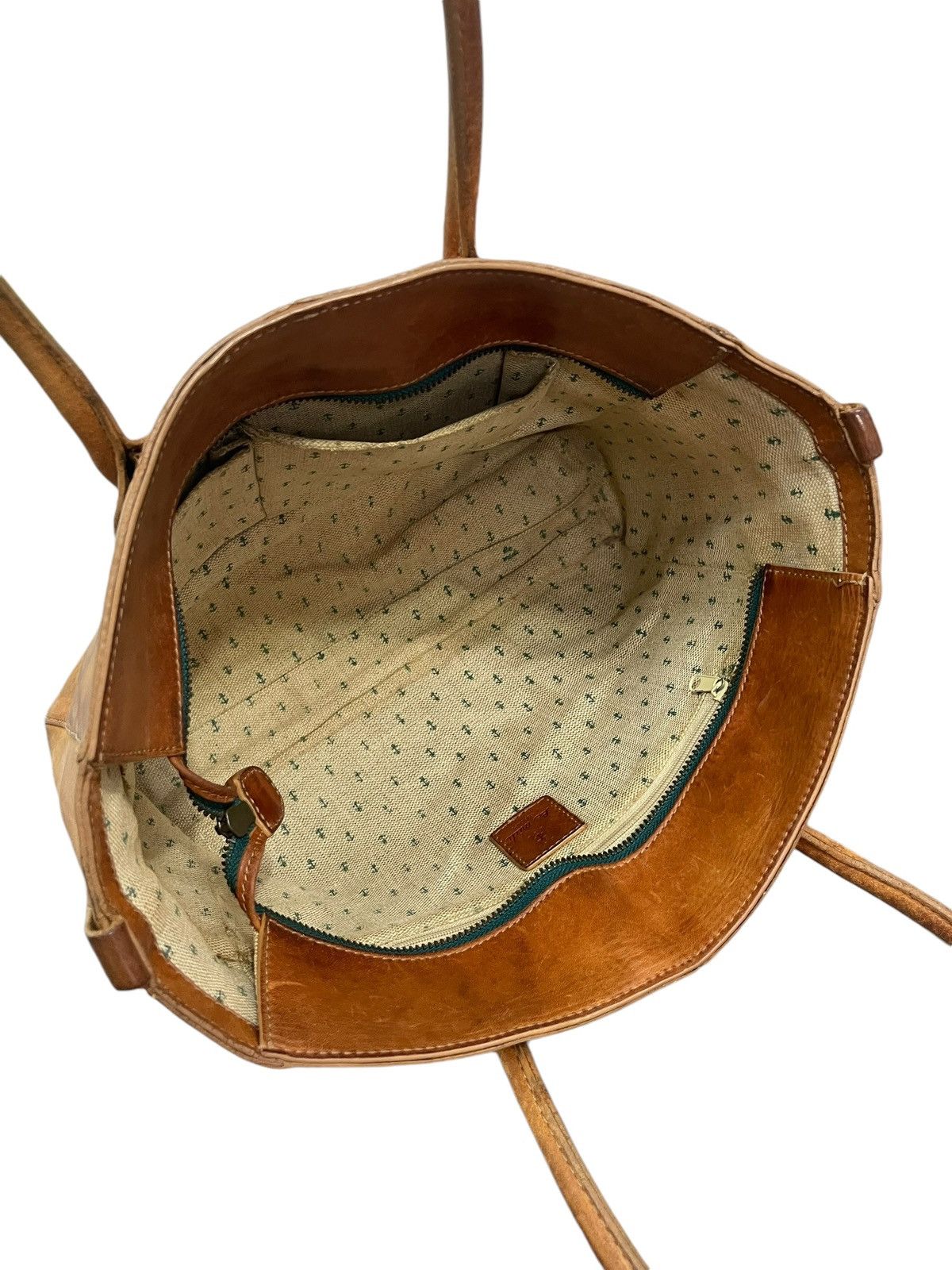 Japanese Brand Full Leather Patina Le Midi Tote Shoulder Bag 1🟩2 Size ONE SIZE - 19 Thumbnail