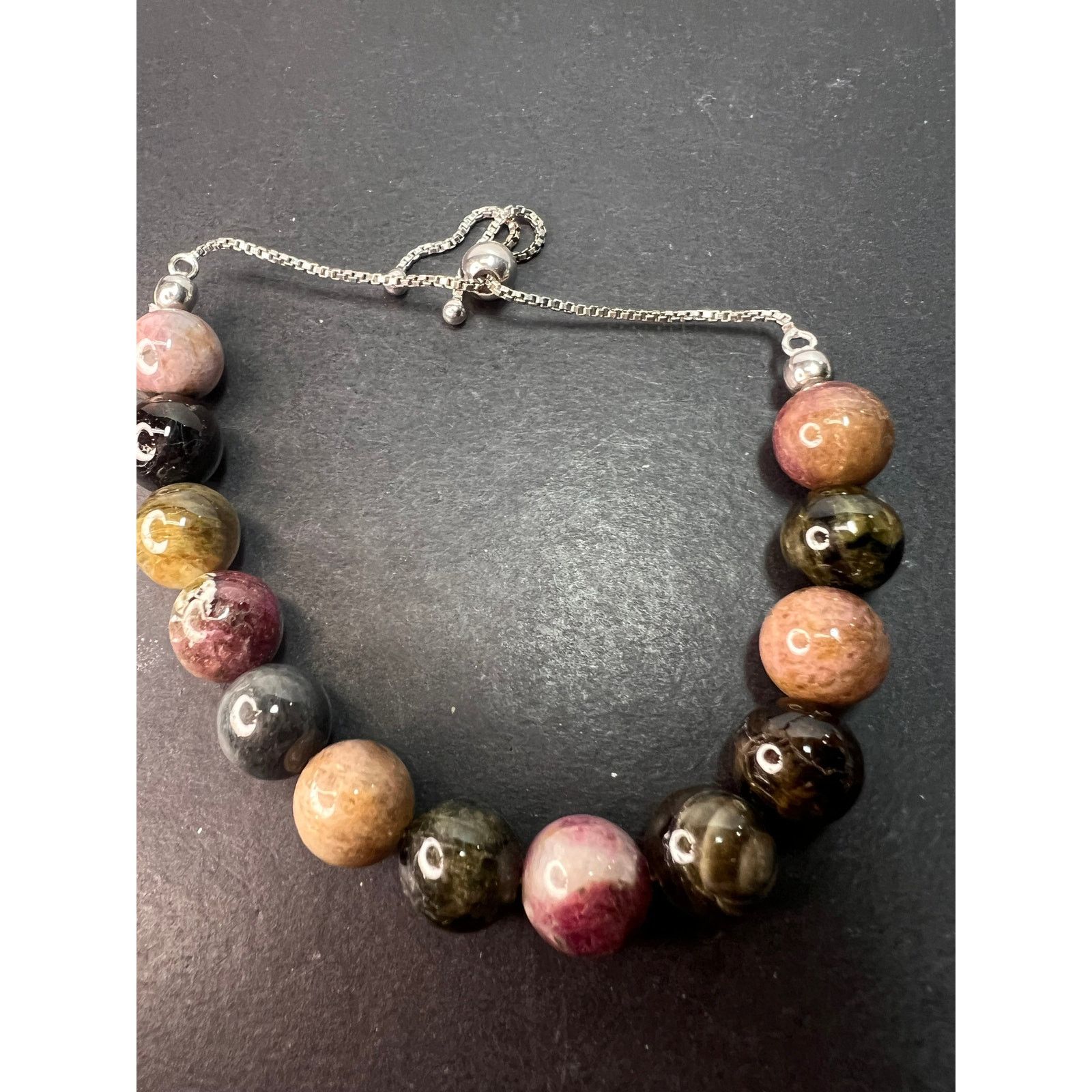 Other Multi tourmaline sterling silver bolo bracelet Size ONE SIZE - 2 Thumbnail