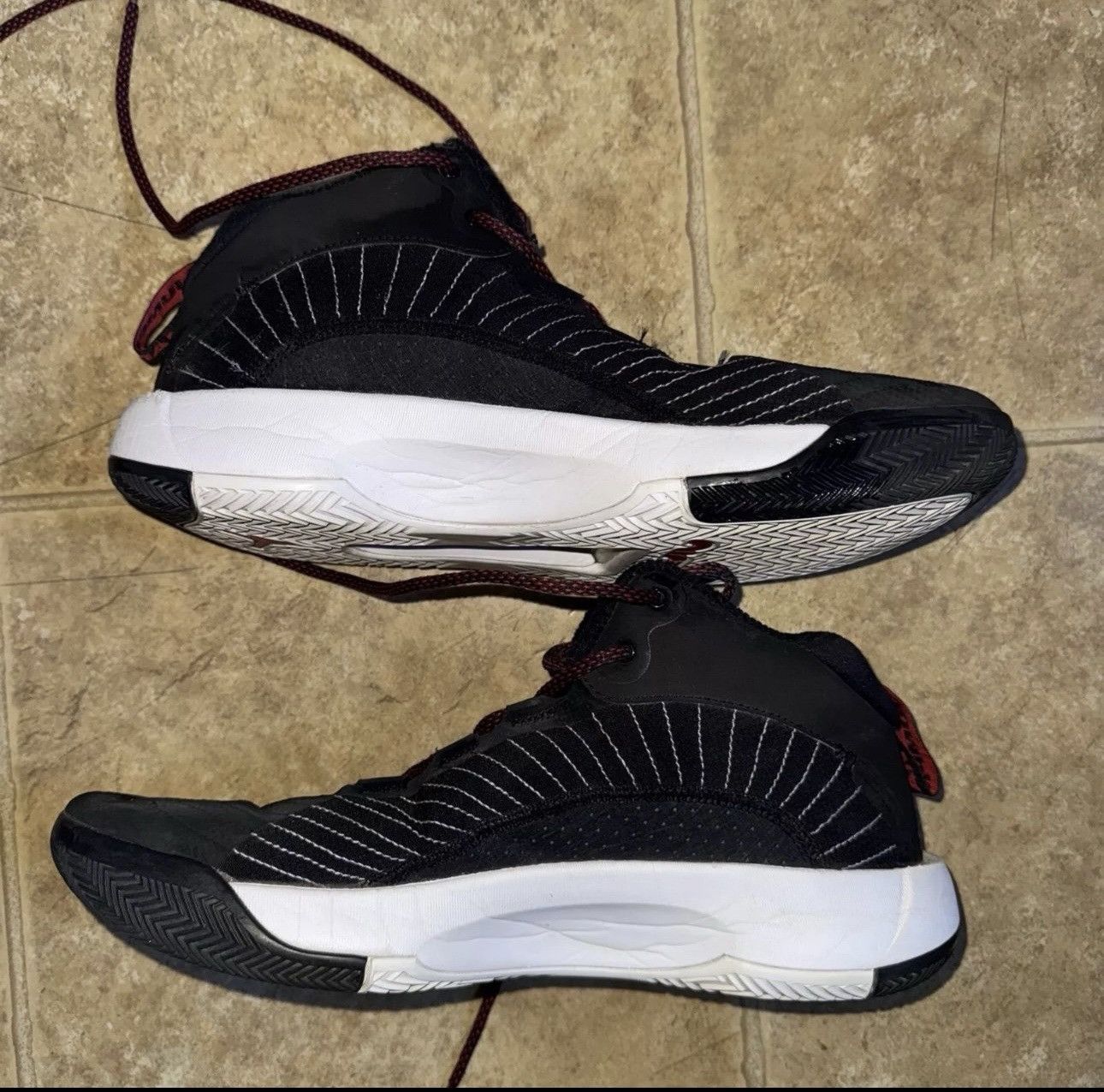 Jordan Brand Air Jordan Jordan Jumpman 2021 PF 'Bred' Size 12 CQ4229-006 Size US 12 / EU 45 - 2 Thumbnail