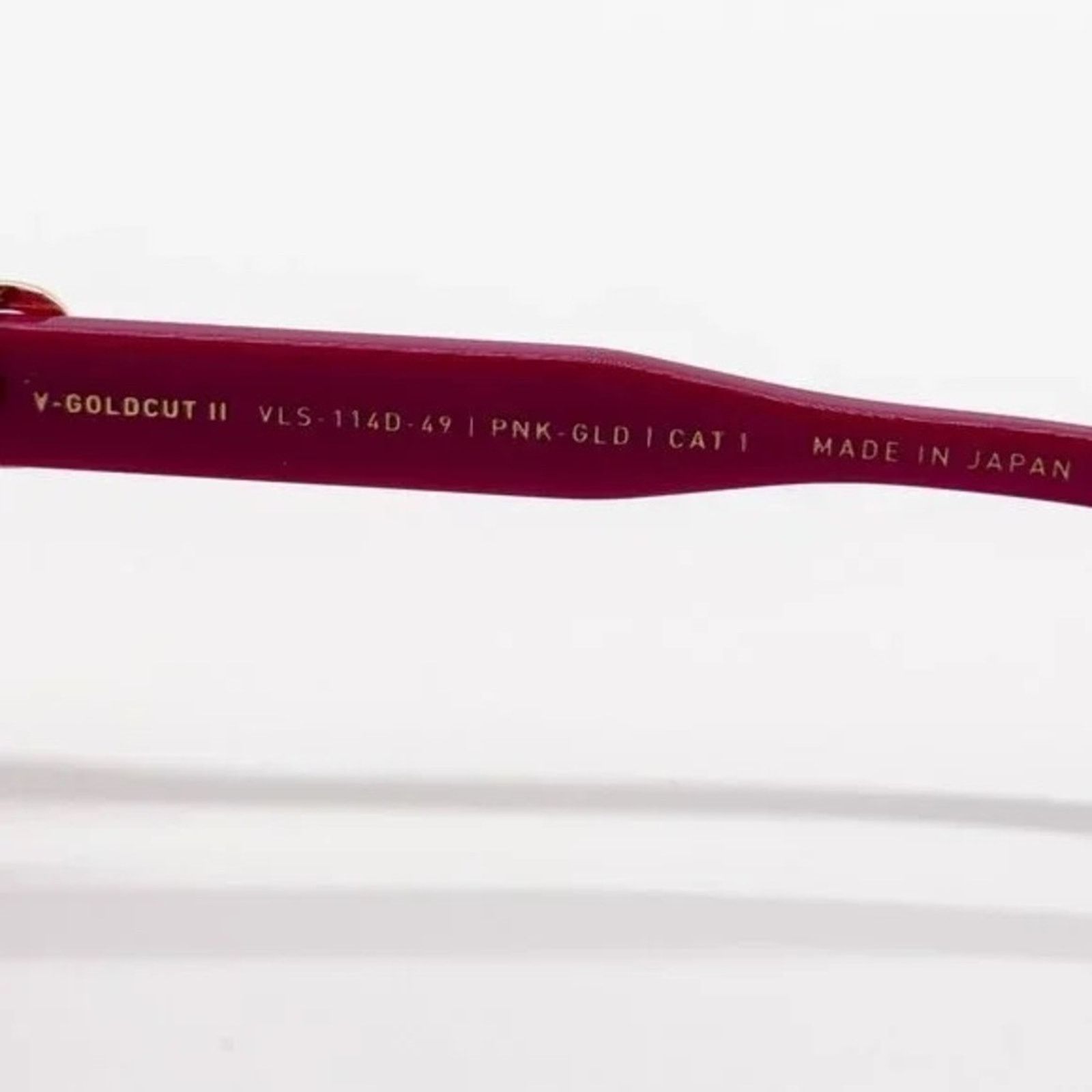 Valentino New! Valentino VLS 114D Chic Pink Sunglasses, Authentic Size ONE SIZE - 9 Thumbnail