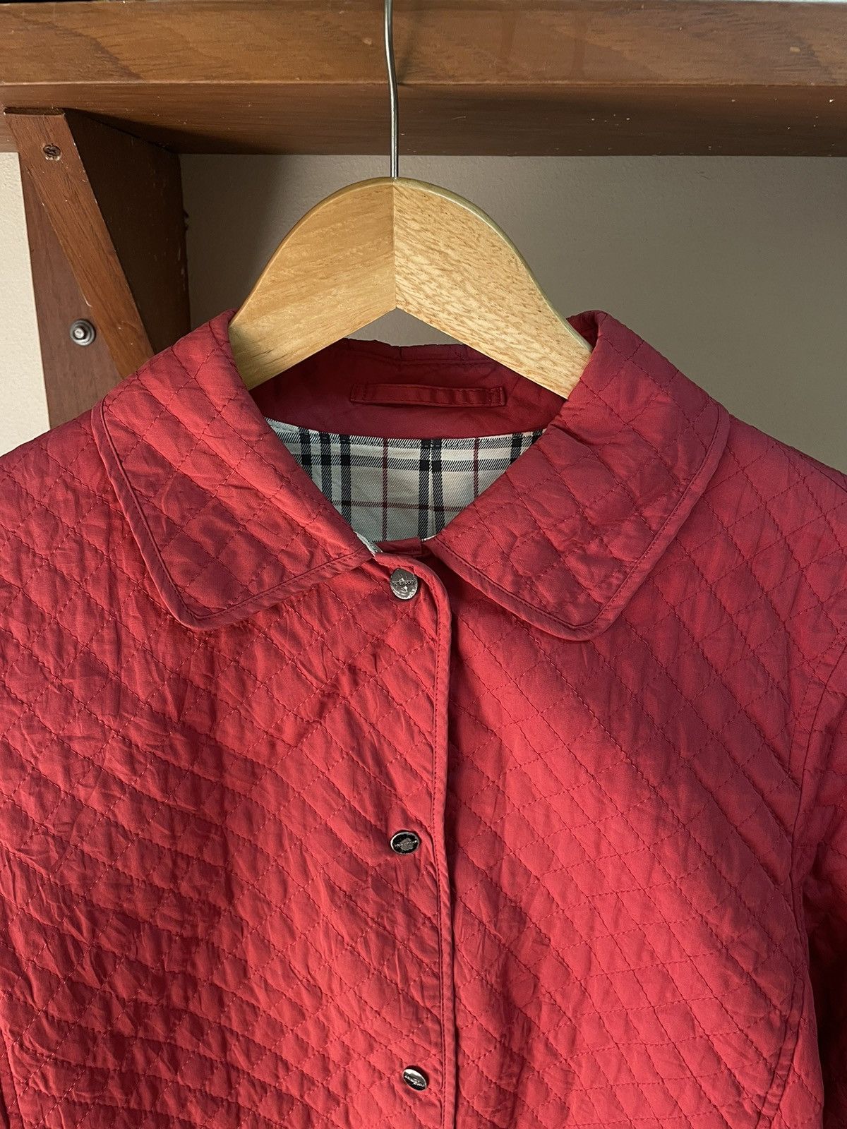 Burberry Vintage Burberry Nova Check Lined Short Quilted Jacket Size US S / EU 44-46 / 1 - 5 Thumbnail