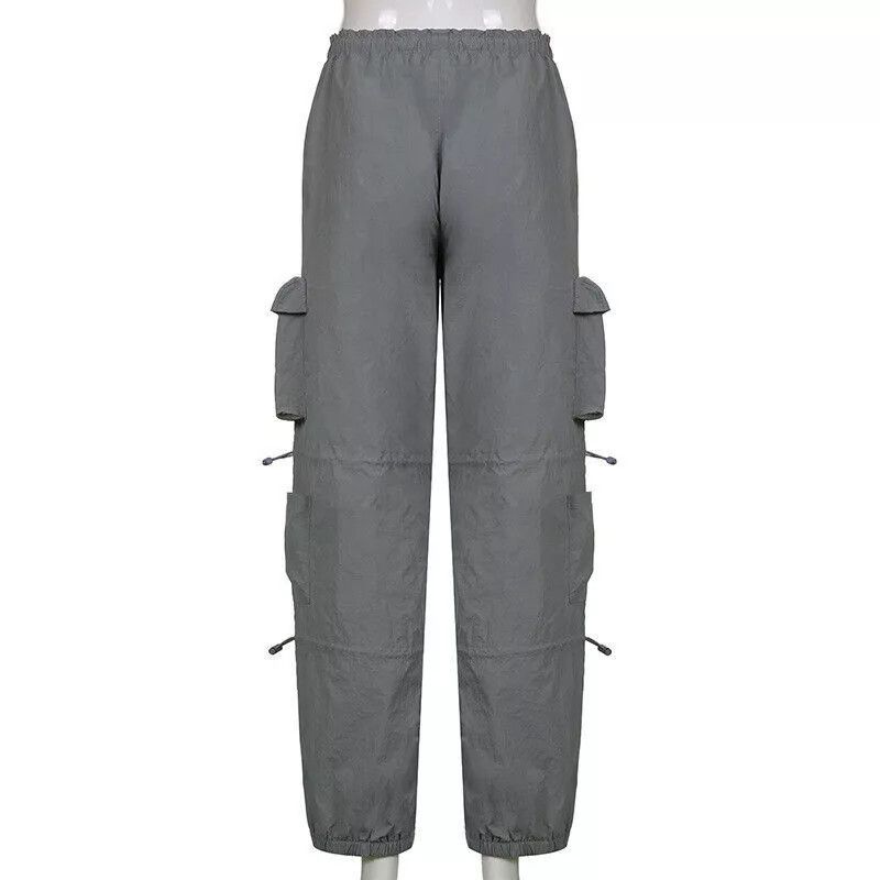 The Unbranded Brand Women s Cargo Joggers Pants Multiple Pockets Saggy Size 26" / US 2 / IT 38 - 4 Thumbnail