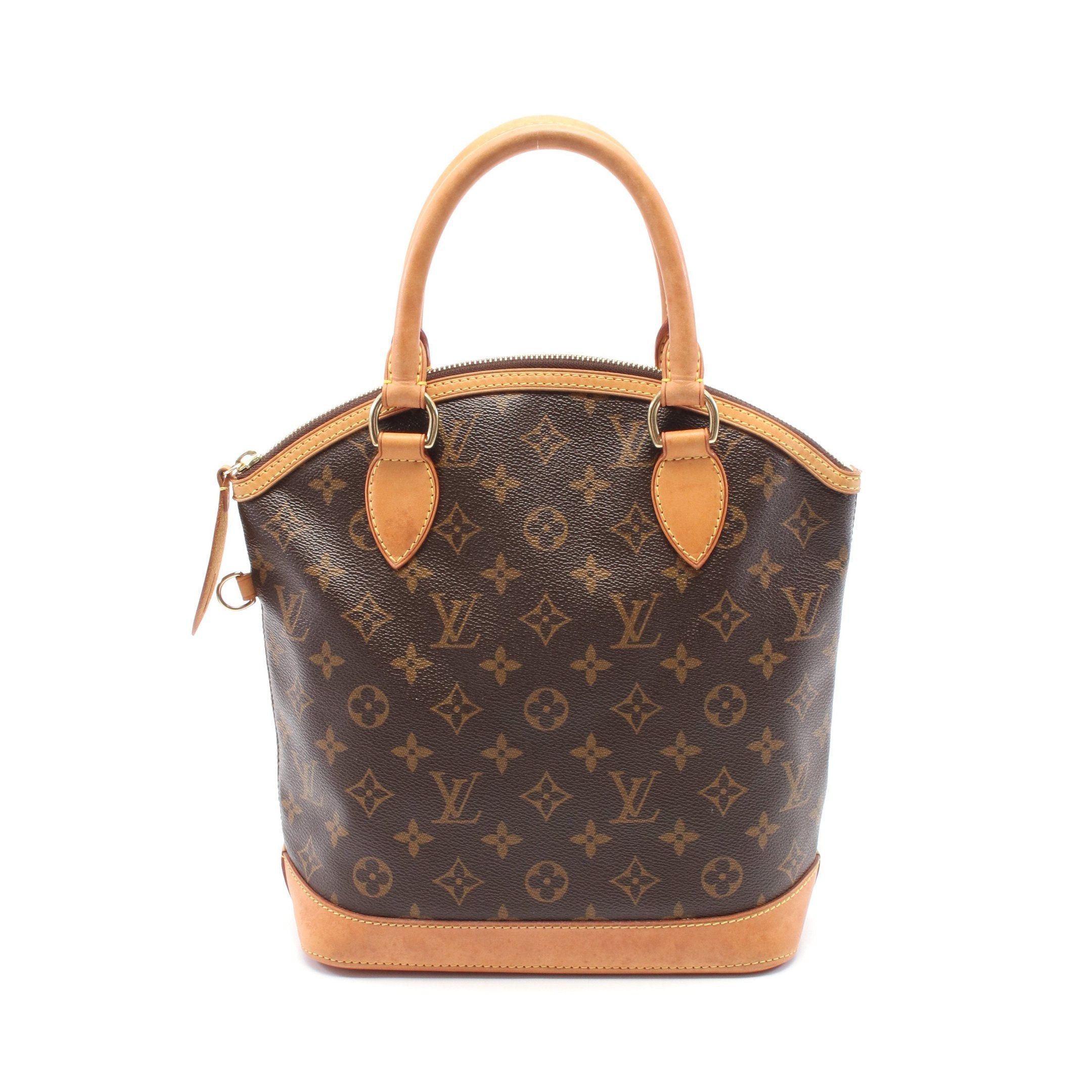 Louis Vuitton Louis Vuitton Lockit Monogram Handbag Leather Brown Size ONE SIZE - 1 Thumbnail