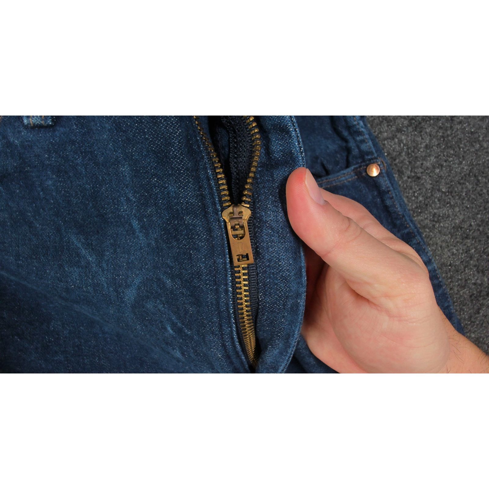 Wrangler VTG 90s Made in USA Wrangler 936DEN Dark Wash (Stacks) 32x40 Size US 32 / EU 48 - 8 Thumbnail