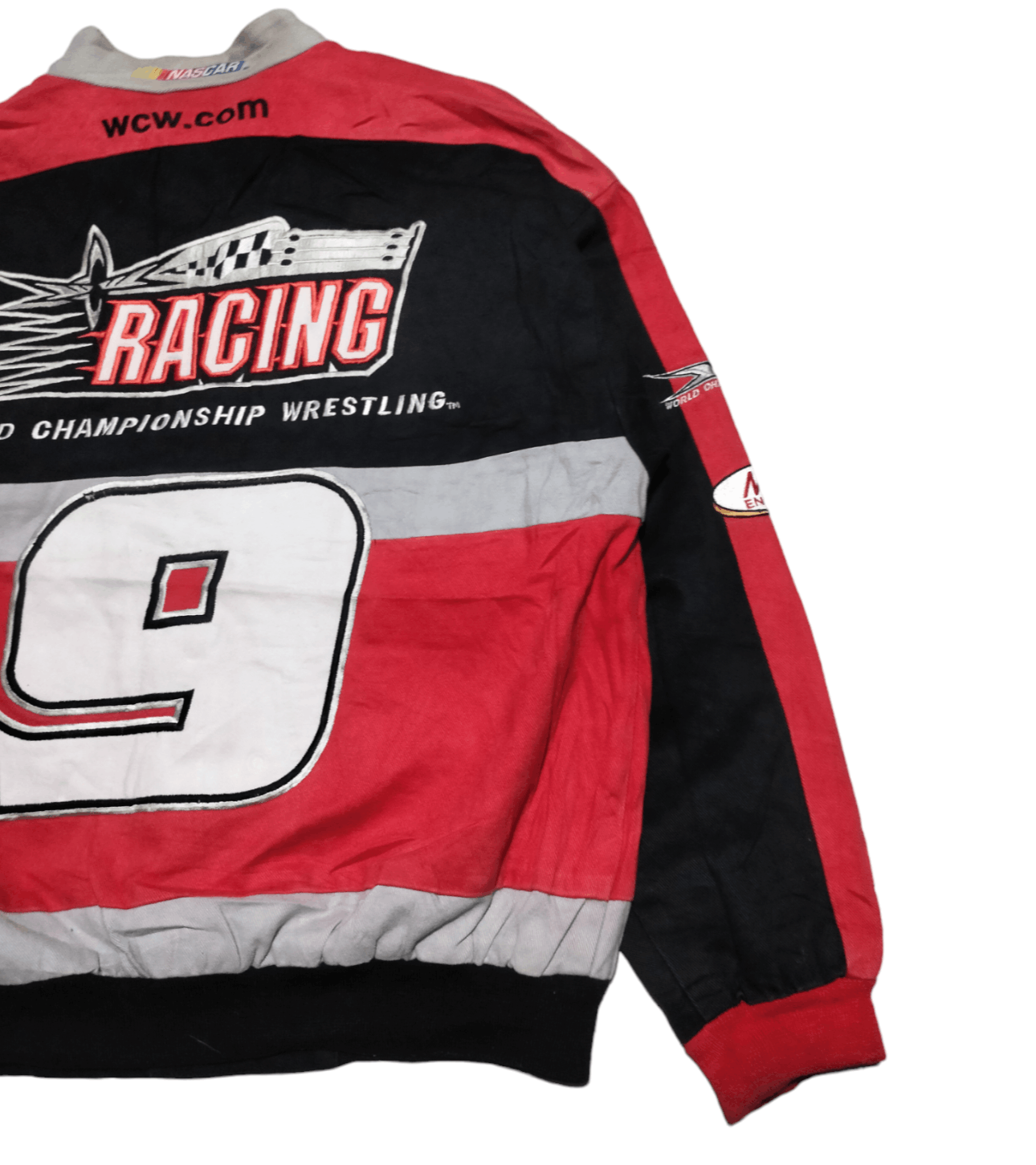 NASCAR RARE🔥 Vintage WCW Nascar Jacket Size US M / EU 48-50 / 2 - 17 Thumbnail