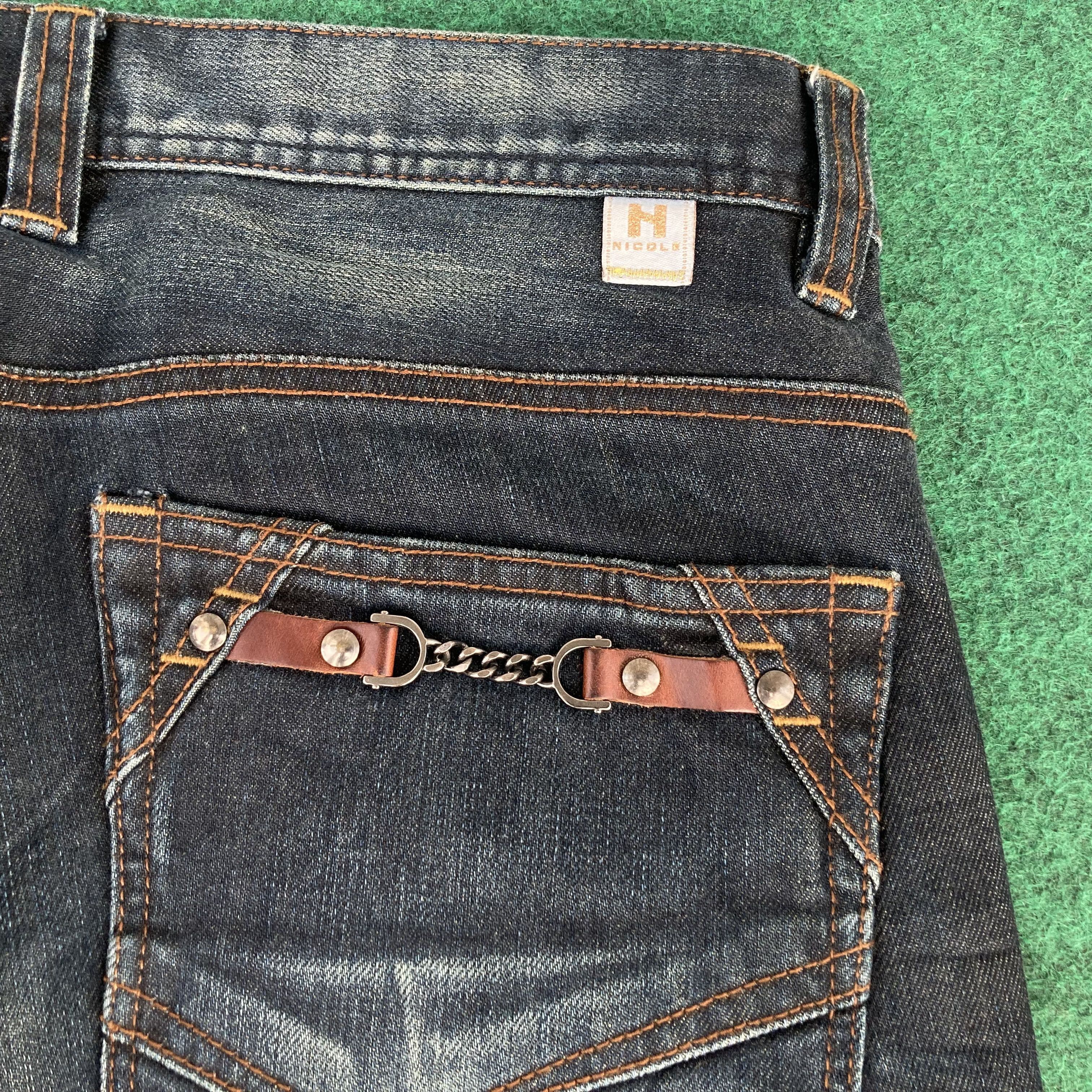 HIDEAWAYS × Hysteric Glamour × Japanese Brand Vtg Hideaways Nicole Men Pant Flare Bootcut Sz 35 Jeans Size US 35 - 9 Thumbnail