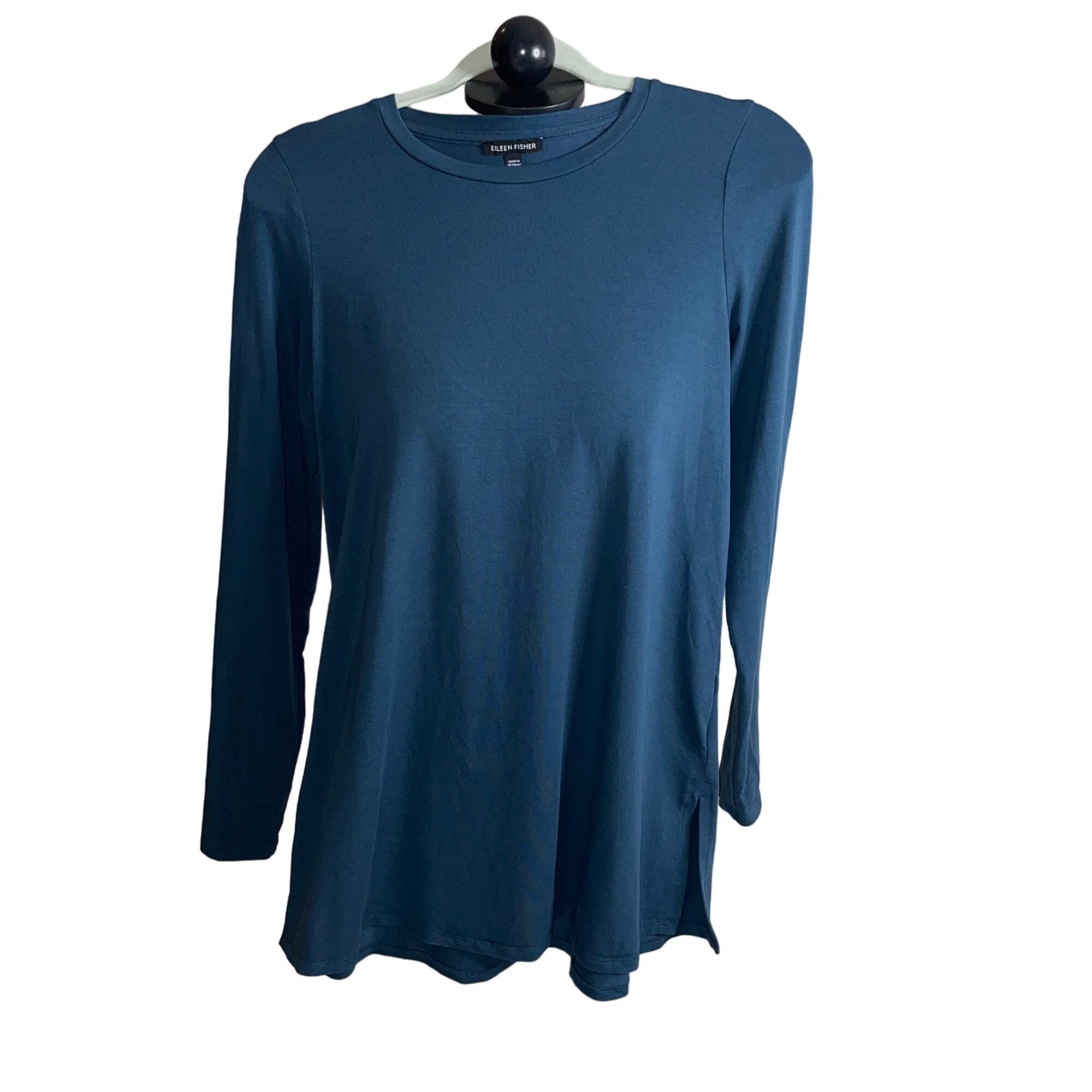 Other Eileen Fisher Womens Top Size XS Green Tunic Size XS / US 0-2 / IT 36-38 - 1 Thumbnail