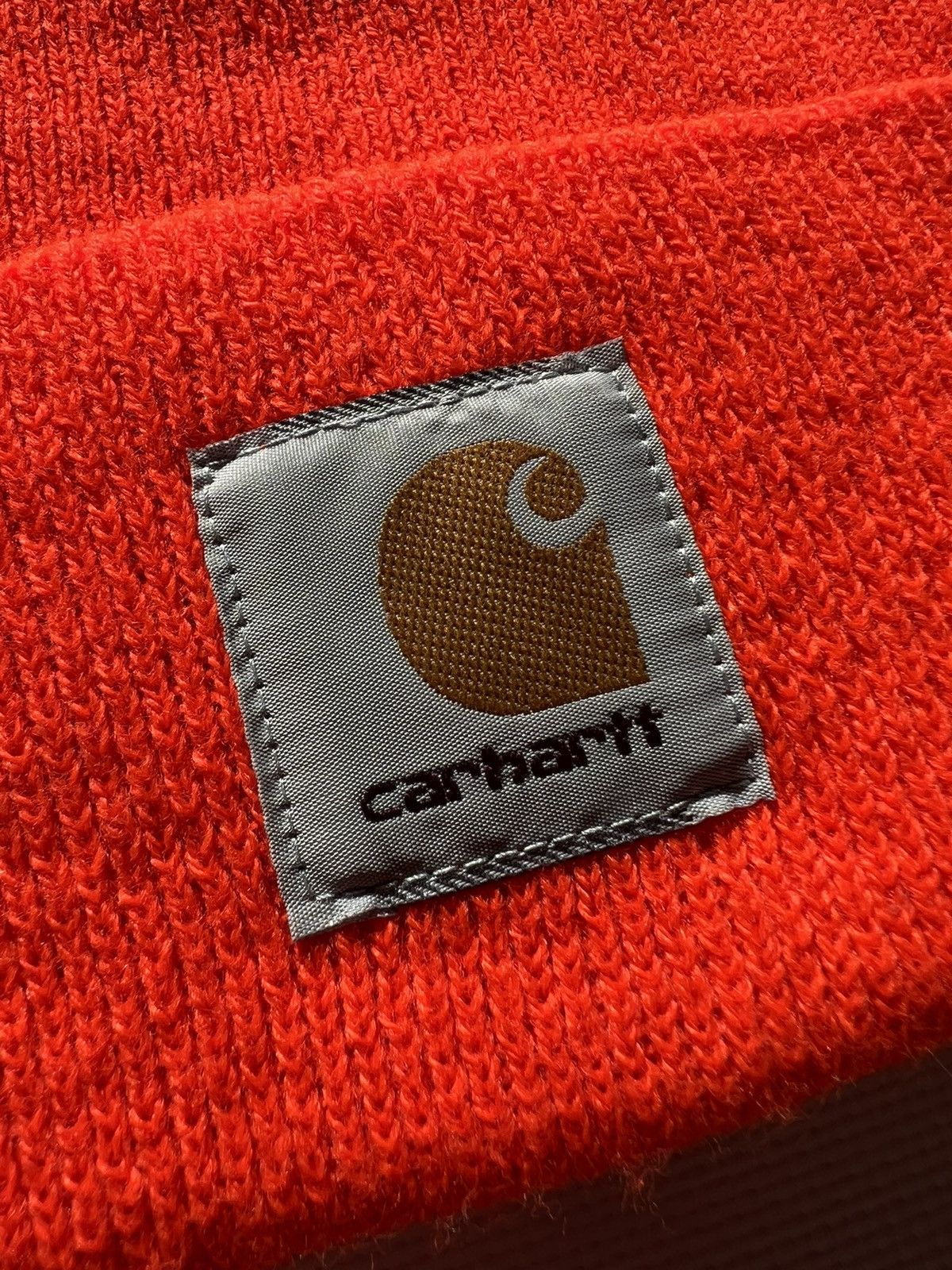 Carhartt Carhartt Bright Orange Acrylic Watch Hat Size ONE SIZE - 3 Thumbnail