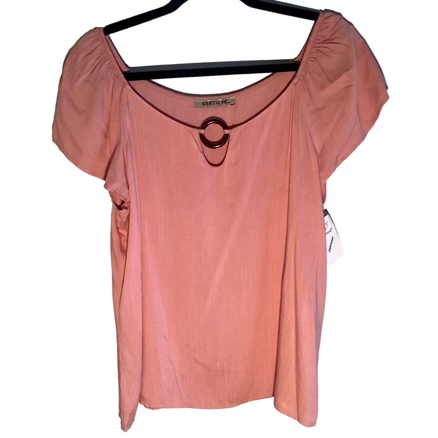 Other Pink Blouse With Ring Detail By Vertiche XL Size XL / US 12-14 / IT 48-50 - 10 Thumbnail