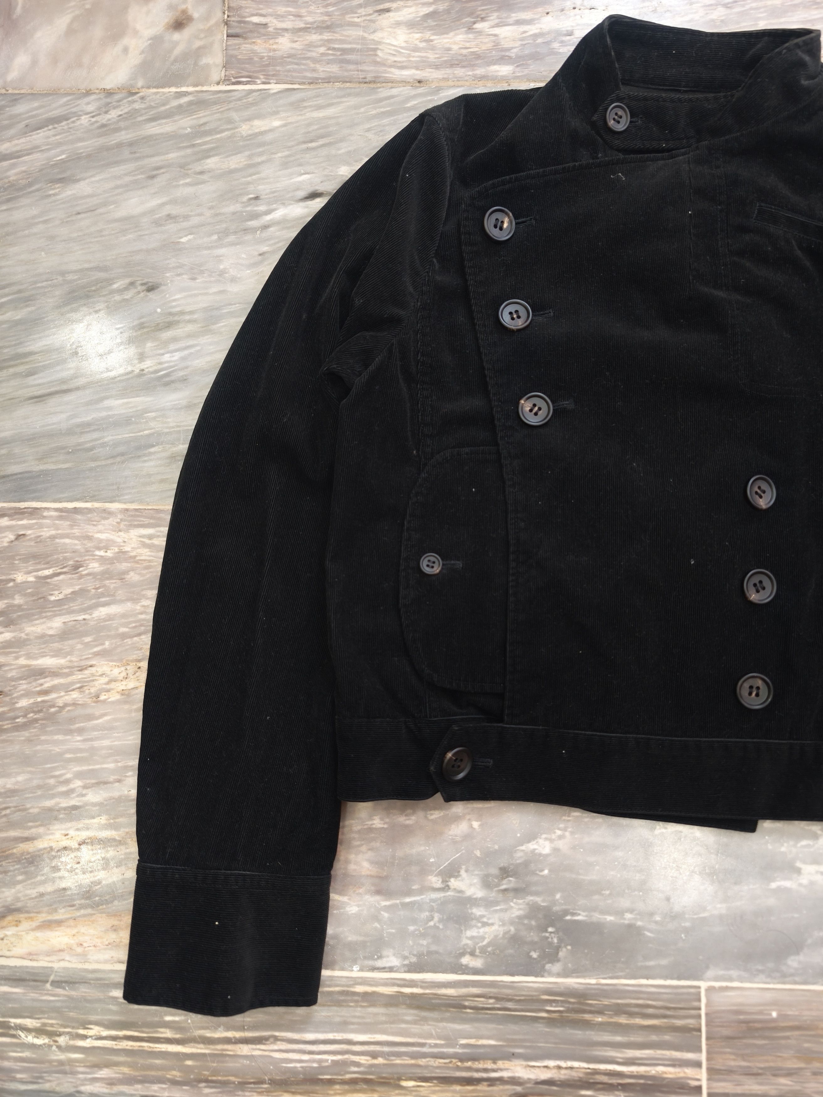 Y's Archive Y's - Yohji Yamamoto Corduroy Biker Jacket Size US M / EU 48-50 / 2 - 3 Thumbnail