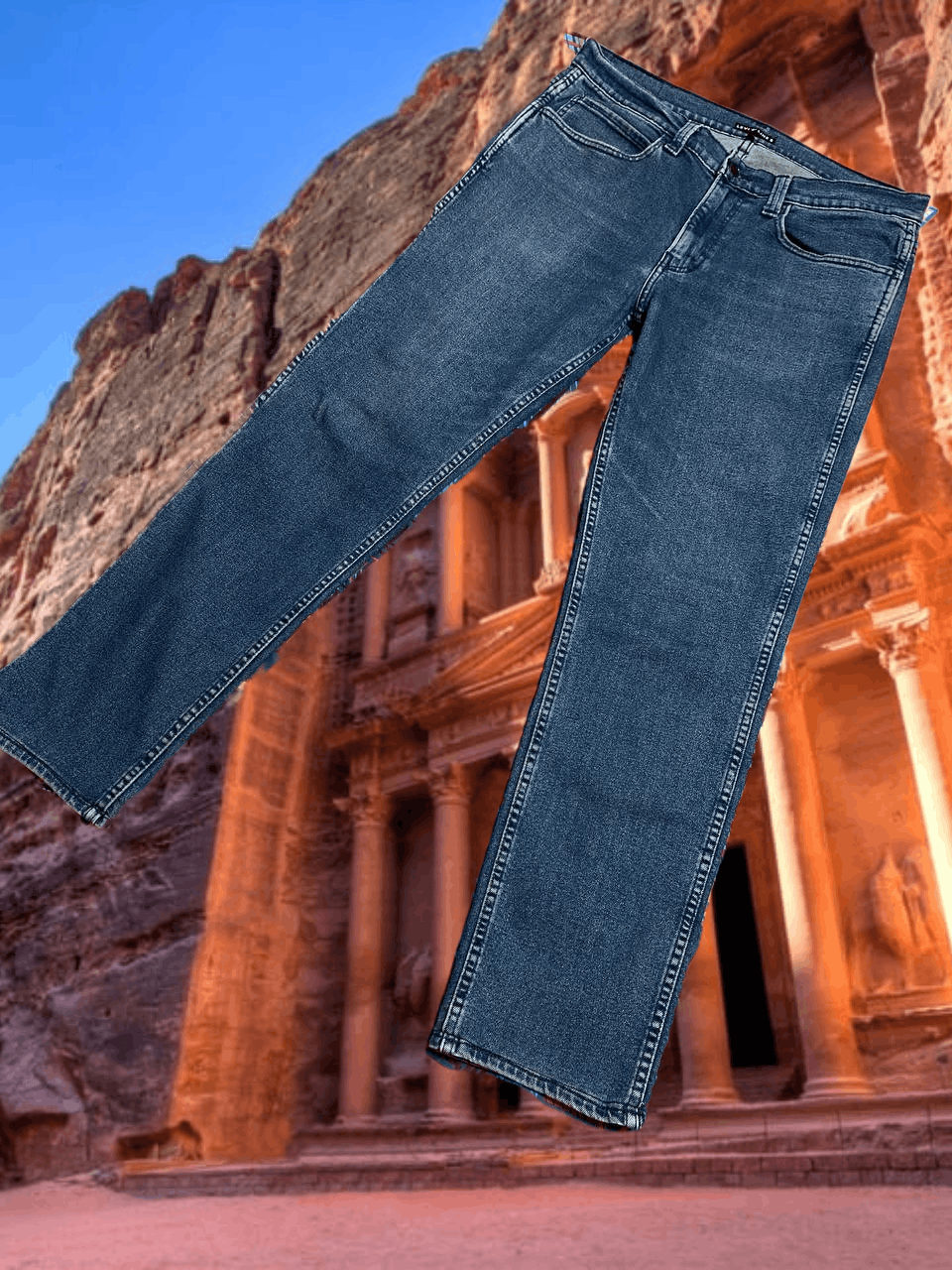 Levi's jeans pants Levi's LINE 8 crazy Y2K vintage streetwear Size US 34 / EU 50 - 1 Thumbnail