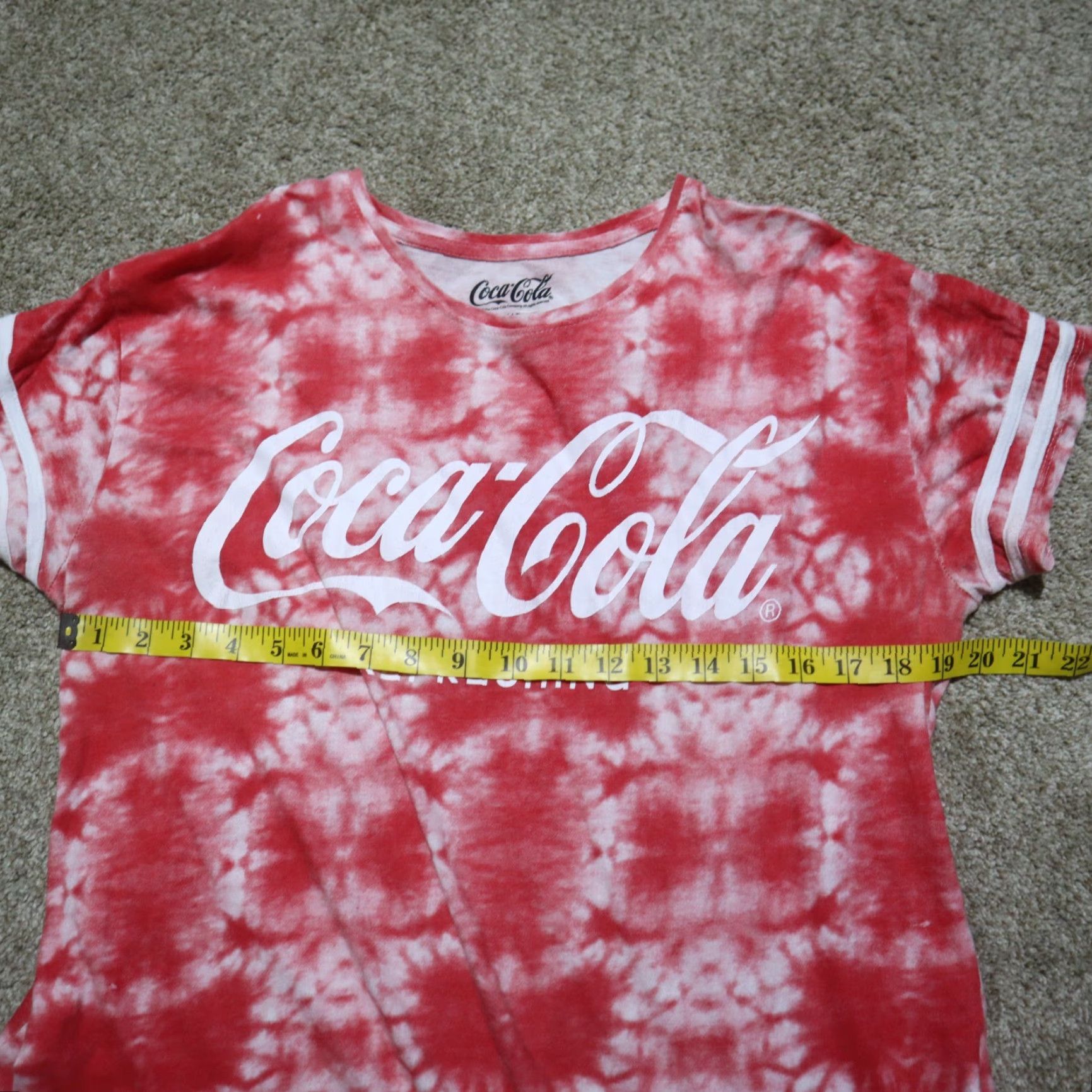 Vintage Coca-Cola Shirt Adult XL Red Tie Dye T-Shirt Logo Print Vintage: No Size XL / US 12-14 / IT 48-50 - 4 Thumbnail