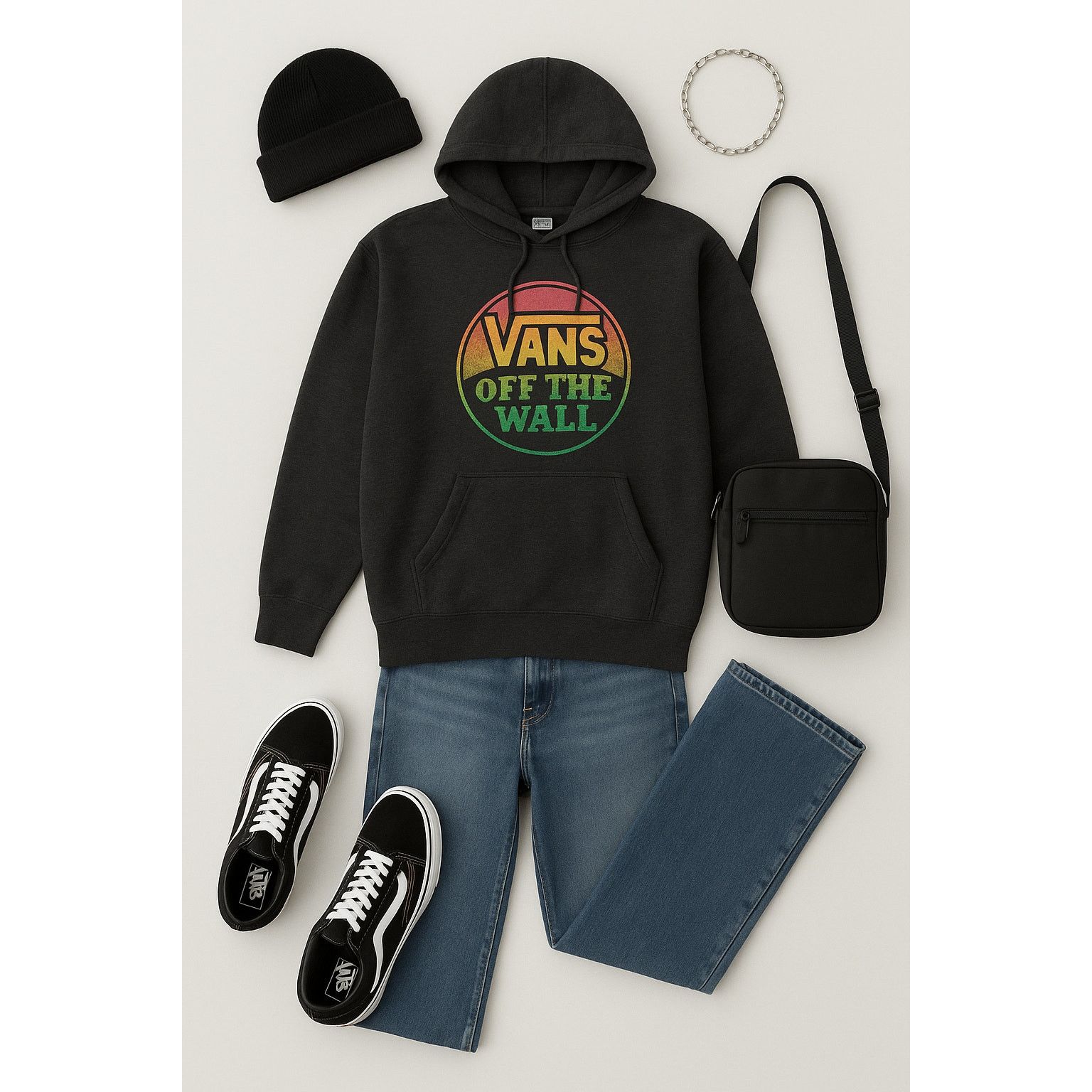 Vans Vans XL Hoodie Sweatshirt Off The Wall Graphic Size US XL / EU 56 / 4 - 9 Thumbnail