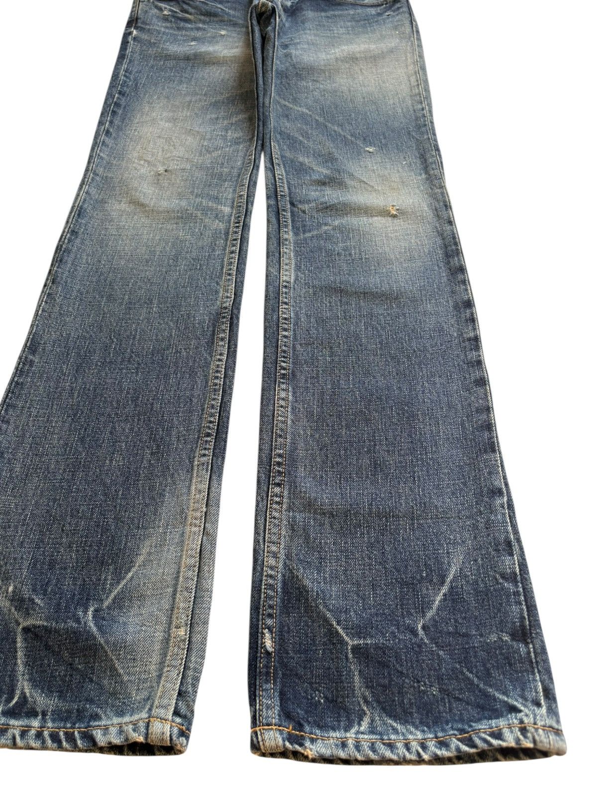 Japanese Brand Vintage Japanese Brand Thunder Wash Distressed Jeans Size US 30 / EU 46 - 7 Thumbnail