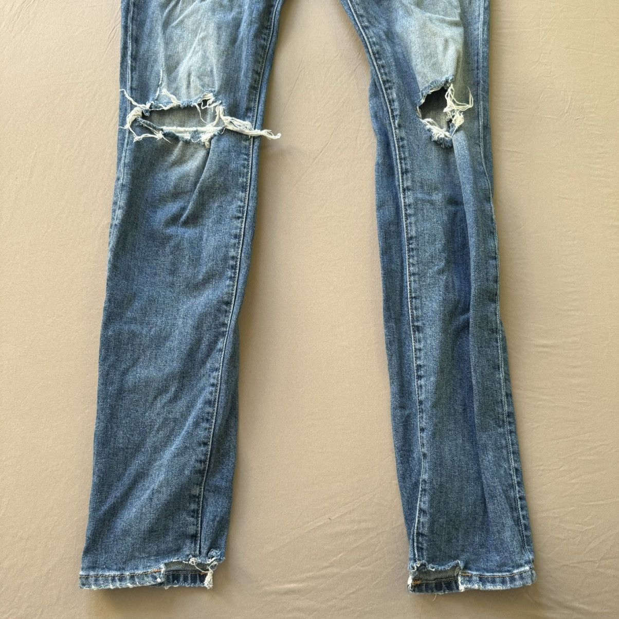 H&M H&M Ripped Skinny Jeans Size US 32 / EU 48 - 8 Thumbnail
