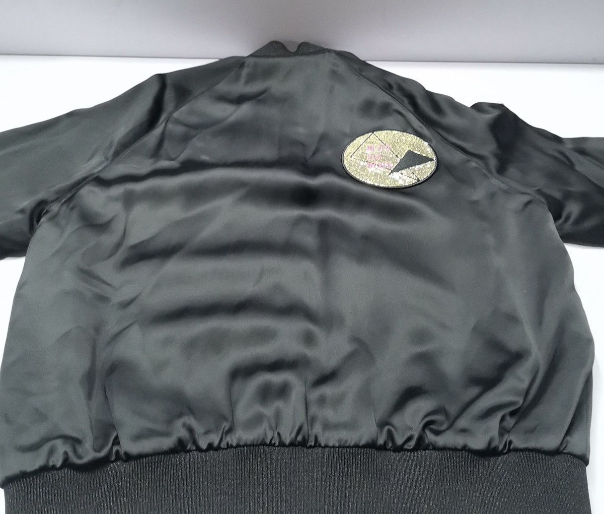 Saint Laurent Paris Saint Laurent black satin embellished bomber jacket Size US S / EU 44-46 / 1 - 4 Thumbnail