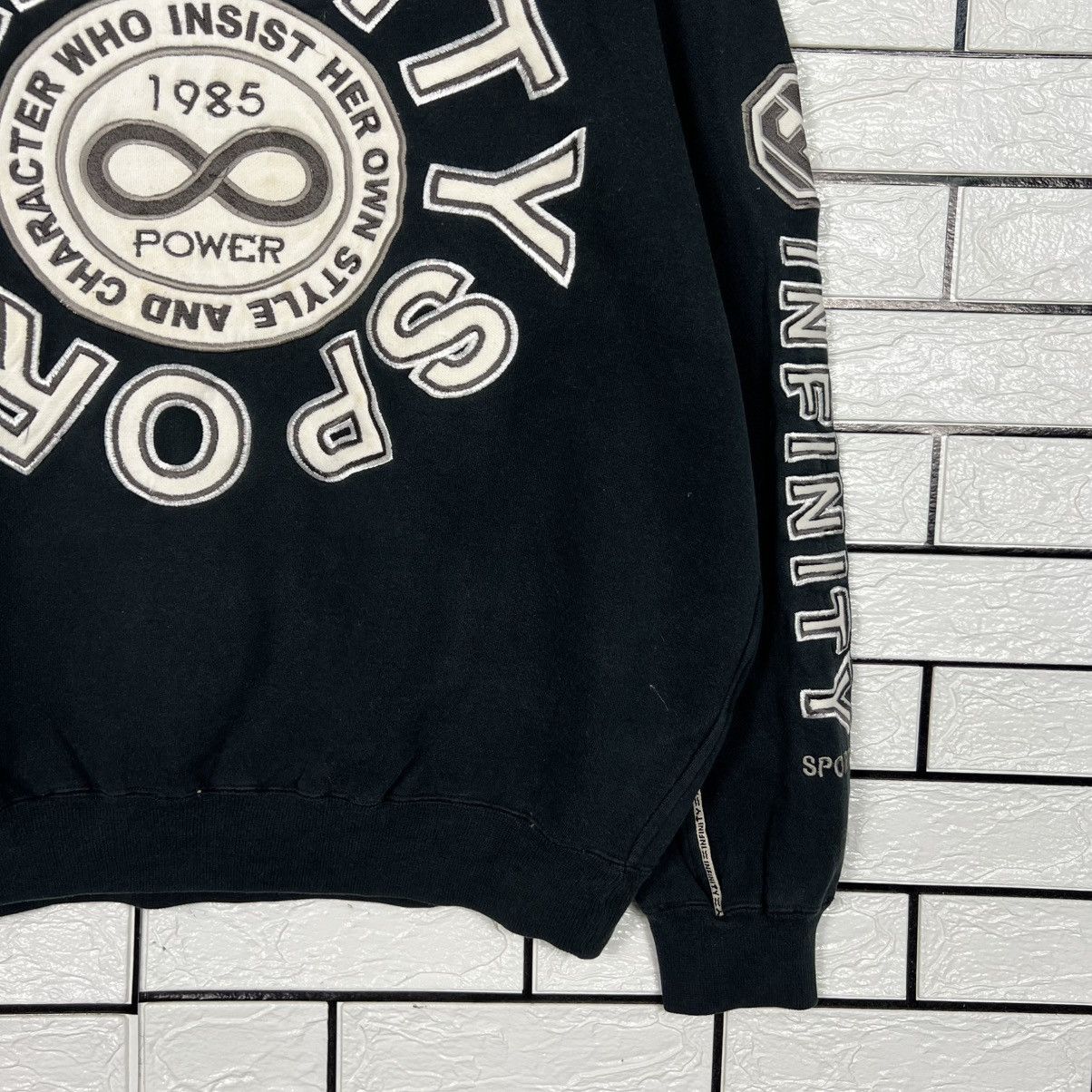 Japanese Brand Vintage INFINTY SPORT Embroidery Logo Sweatshirt #3969-C181 Size US XXL / EU 58 / 5 - 7 Thumbnail
