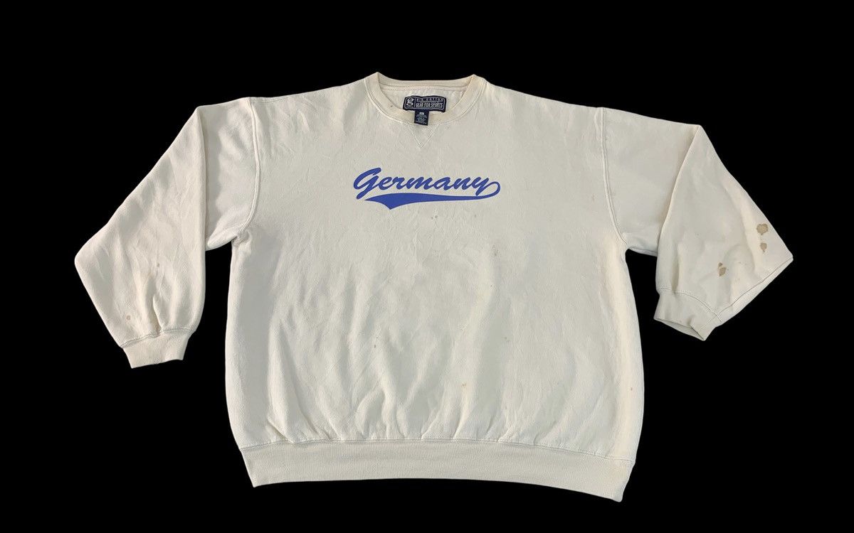 Vintage 90s Gear For Sports Germany Crewneck Pullover l Big Logo Size US XL / EU 56 / 4 - 1 Thumbnail