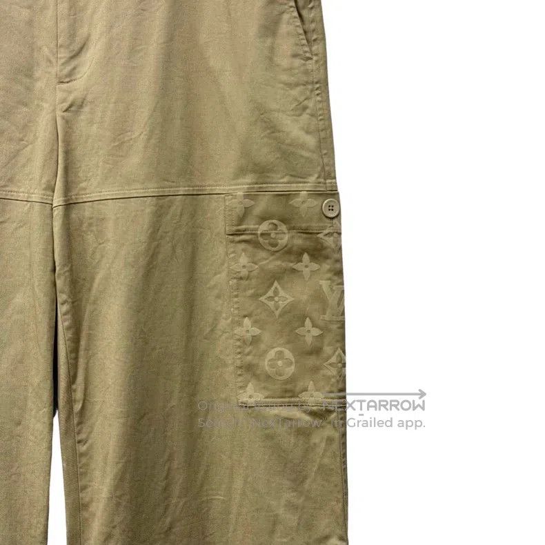 Louis Vuitton Louis Vuitton size US 52 Khaki cargo pants slacks pants Size US 36 / EU 52 - 3 Thumbnail