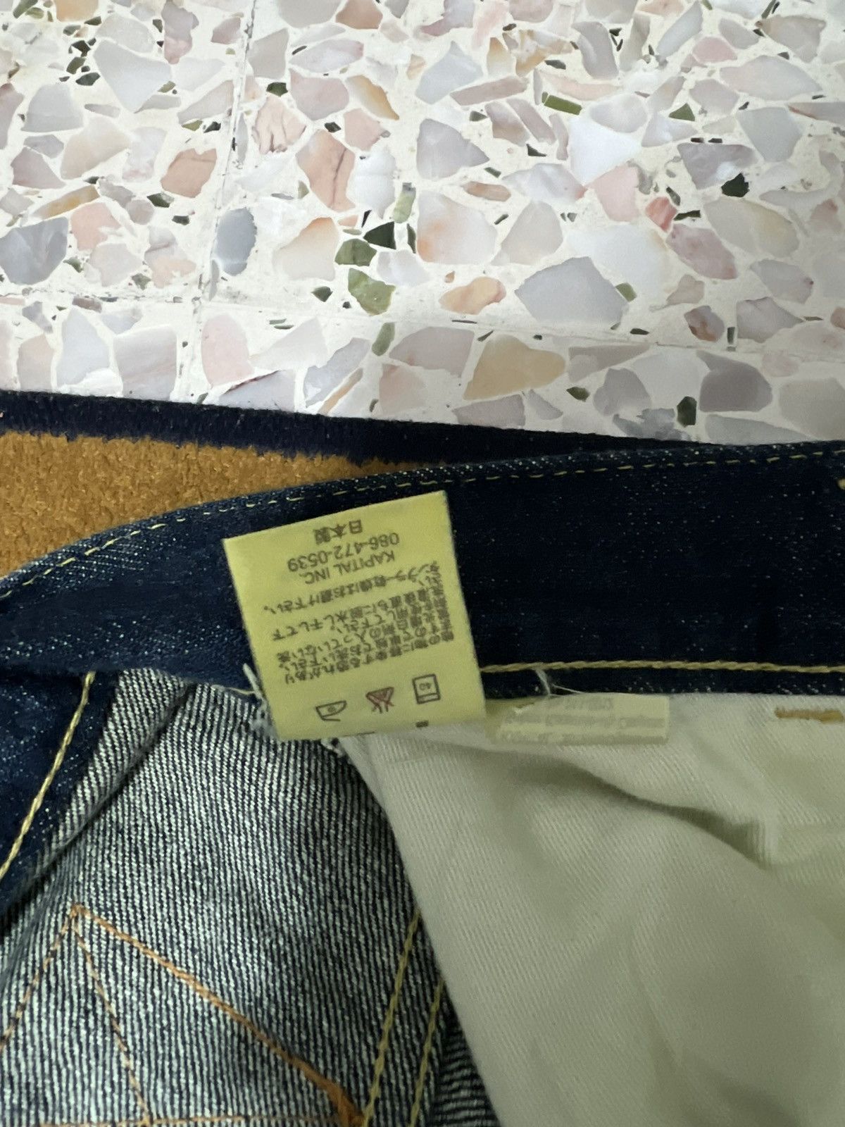 Kapital Kapital Cinch Back Work Denim Pants Made in Japan Size US 32 / EU 48 - 8 Thumbnail