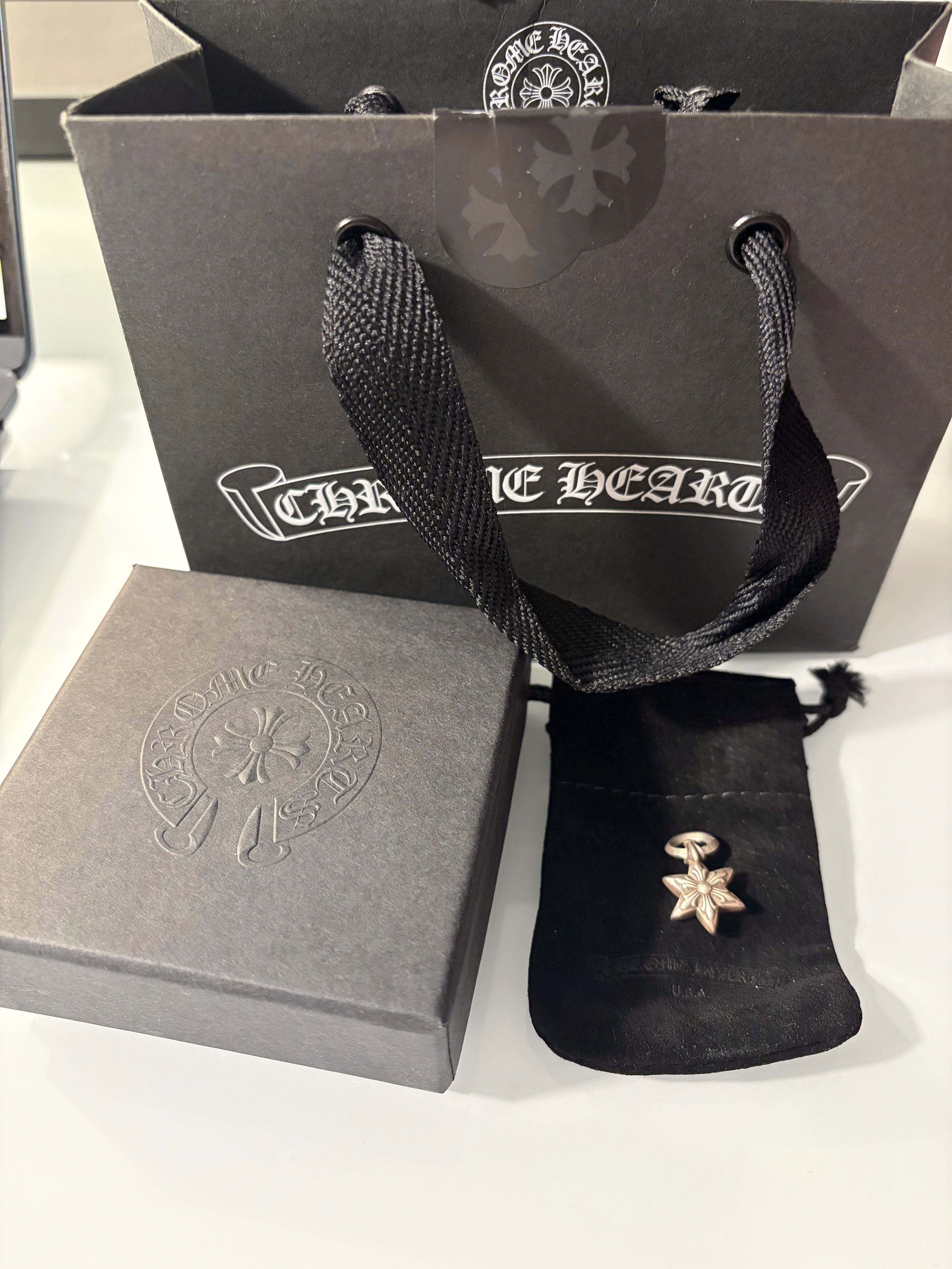 Chrome Hearts CHROME HEARTS 6 POINT STAR CHARM PENDANT | Grailed