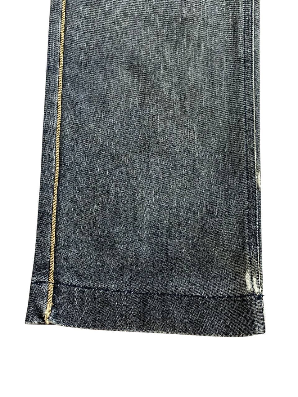 Dolce & Gabbana 2000’s Y2K Dolce Gabbana Dark Wash Regular Cut Denim Size US 35 - 11 Thumbnail