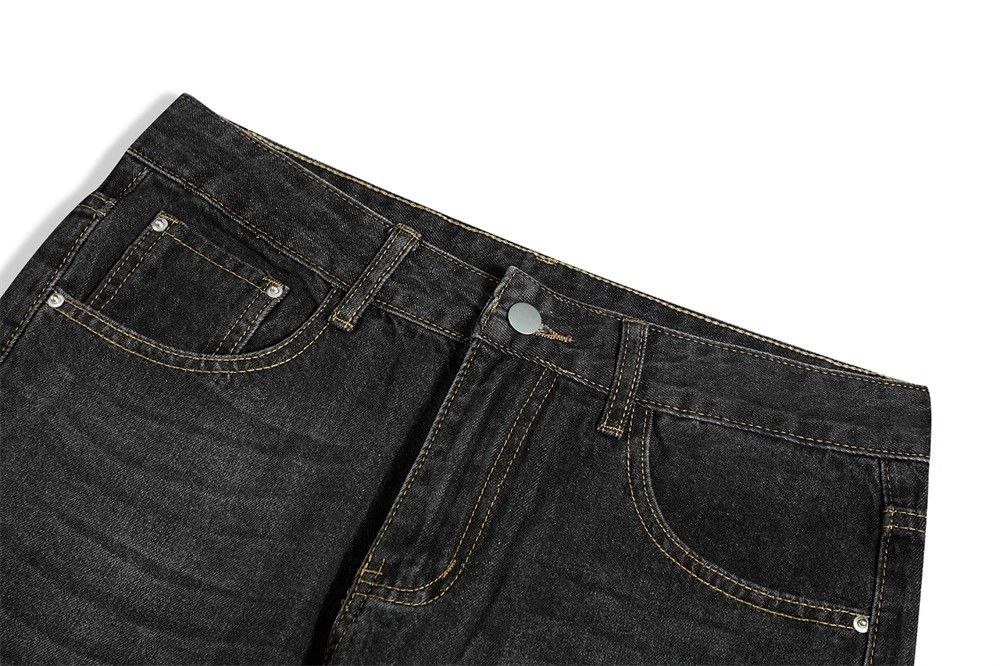 Japanese Brand Men's American loose wide-leg loose flared jeans Size US 34 / EU 50 - 3 Thumbnail
