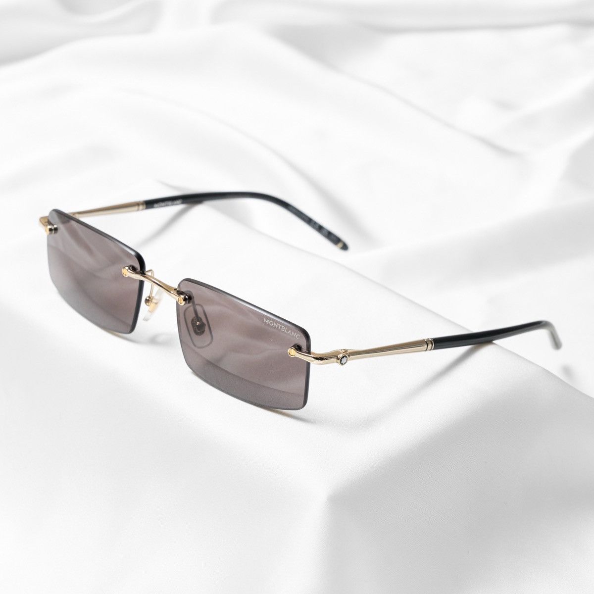 Montblanc MONTBLANC MB0443S 001 SUNGLASSES Size ONE SIZE - 2 Thumbnail