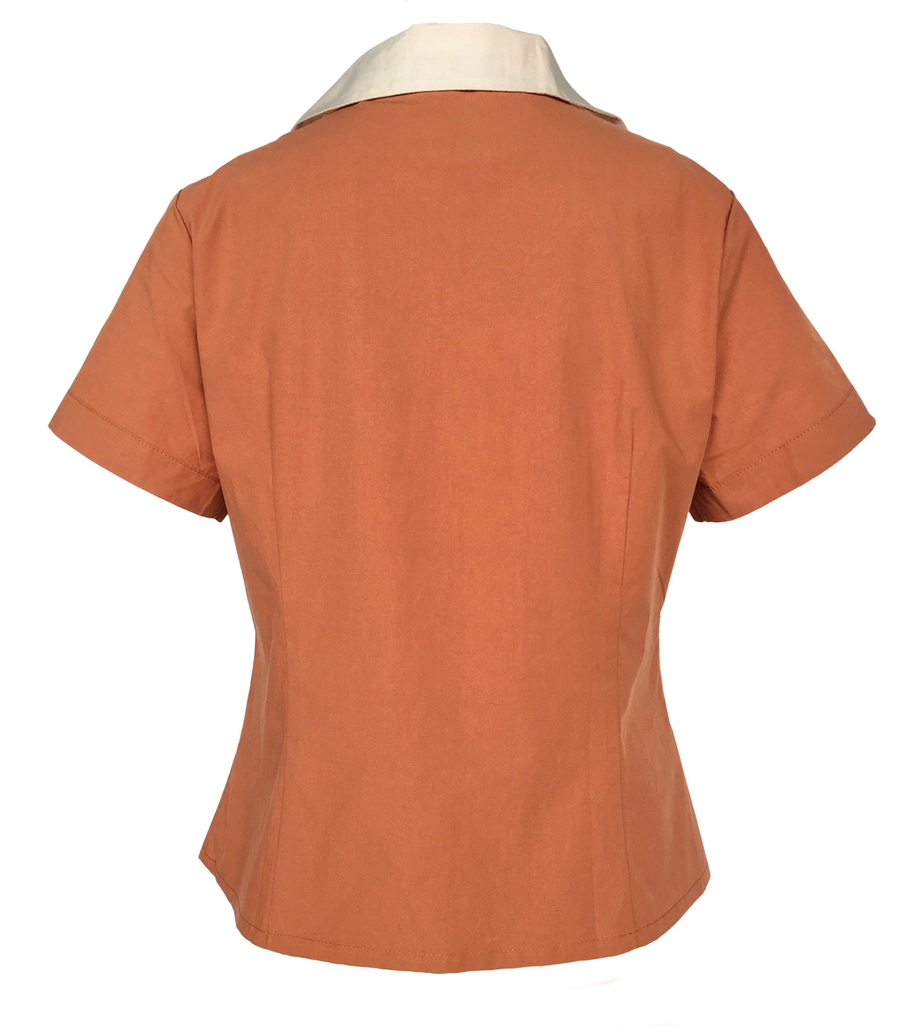 Other Casual Shirts Short Sleeveles Vintage Blouse BrI Size M / US 6-8 / IT 42-44 - 3 Thumbnail