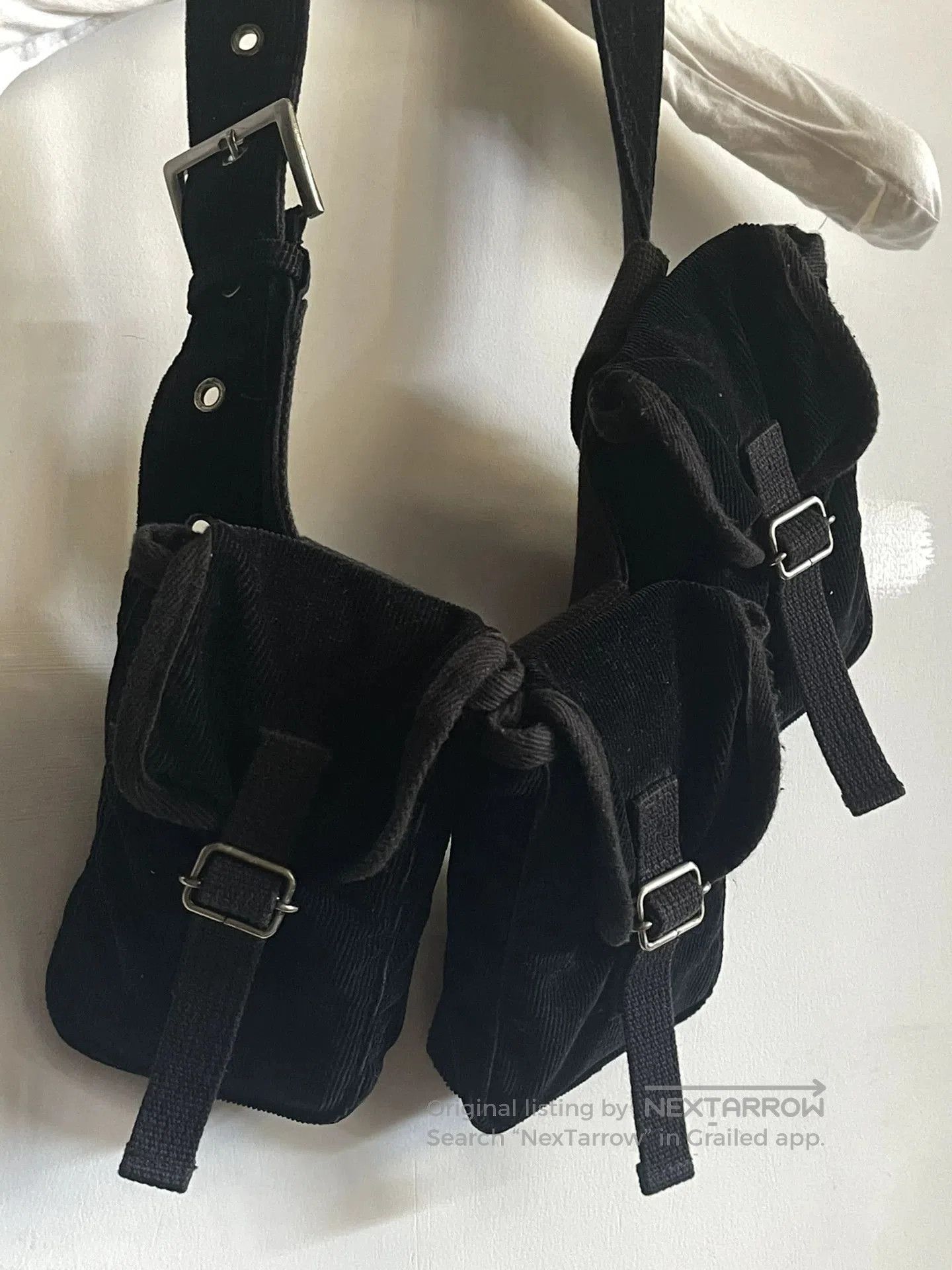Jean Paul Gaultier corduroy utility belt bag by jean paul gaultier. Size ONE SIZE - 4 Thumbnail