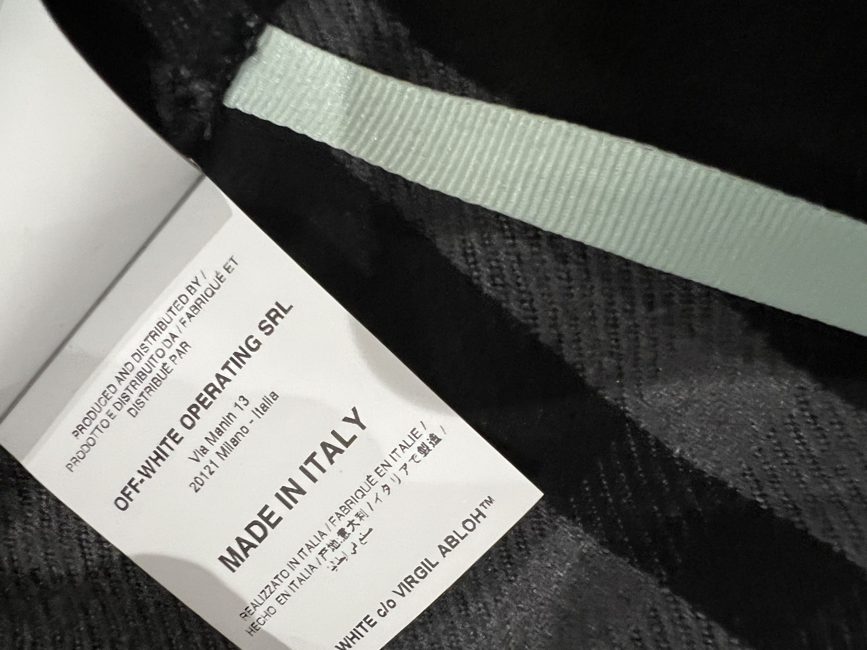 Off-White 2019 Grey Check Flannel Hooded Shirt Size US XXL / EU 58 / 5 - 4 Thumbnail