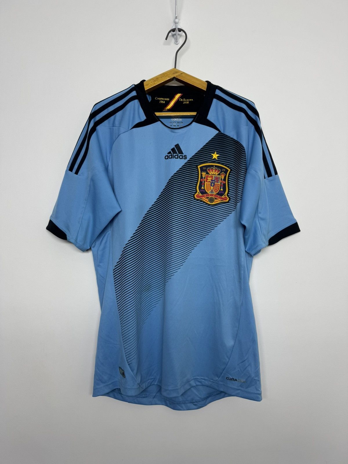 Adidas National Team Spain Adidas 2012 Away Football Soccer Jersey Size US S / EU 44-46 / 1 - 1 Thumbnail