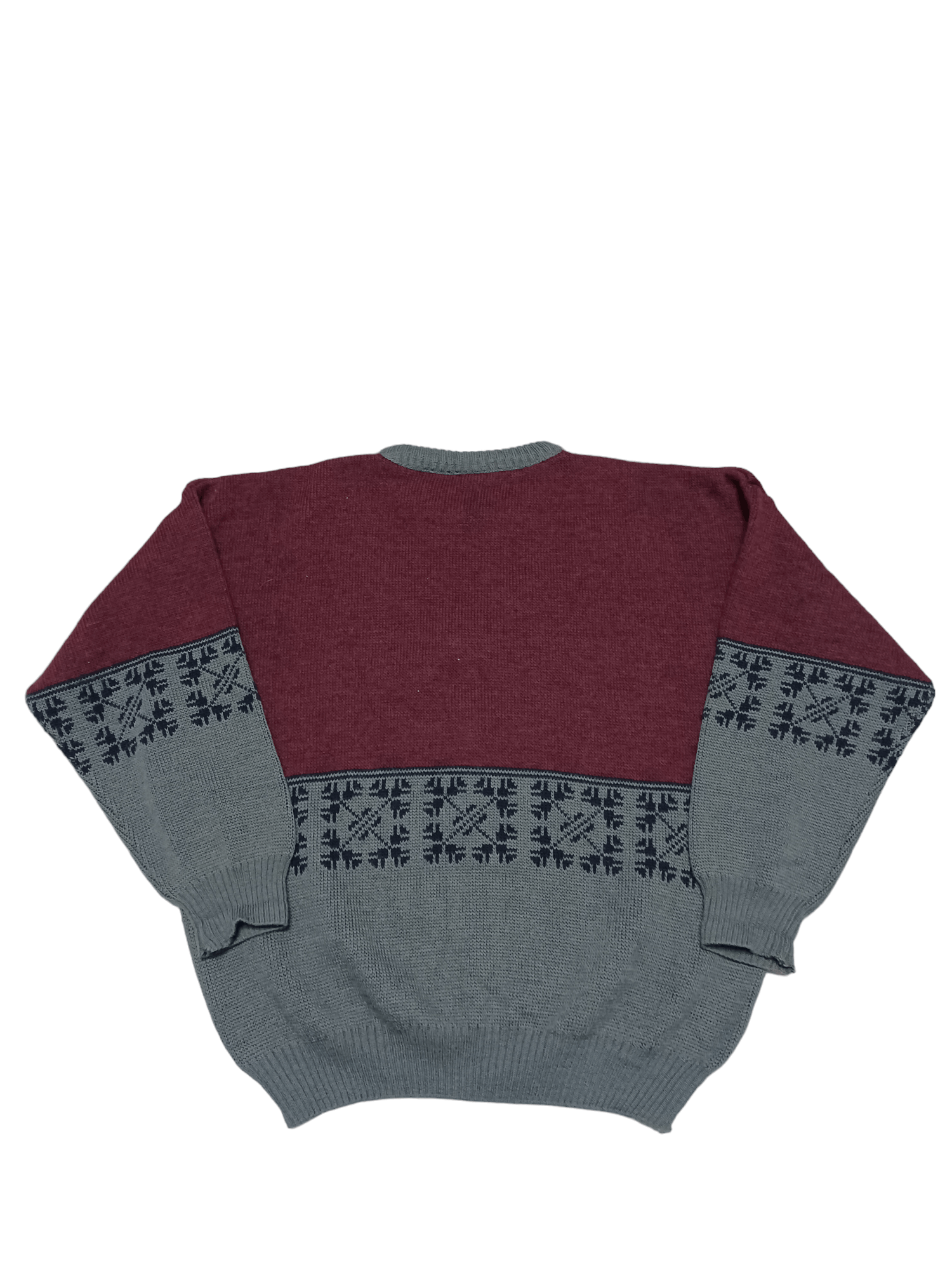 Other VINTAGE OVERSIZE FANTASTIC EMBROIDERED PIC OLDMONEY SWEATER Size US L / EU 52-54 / 3 - 2 Thumbnail