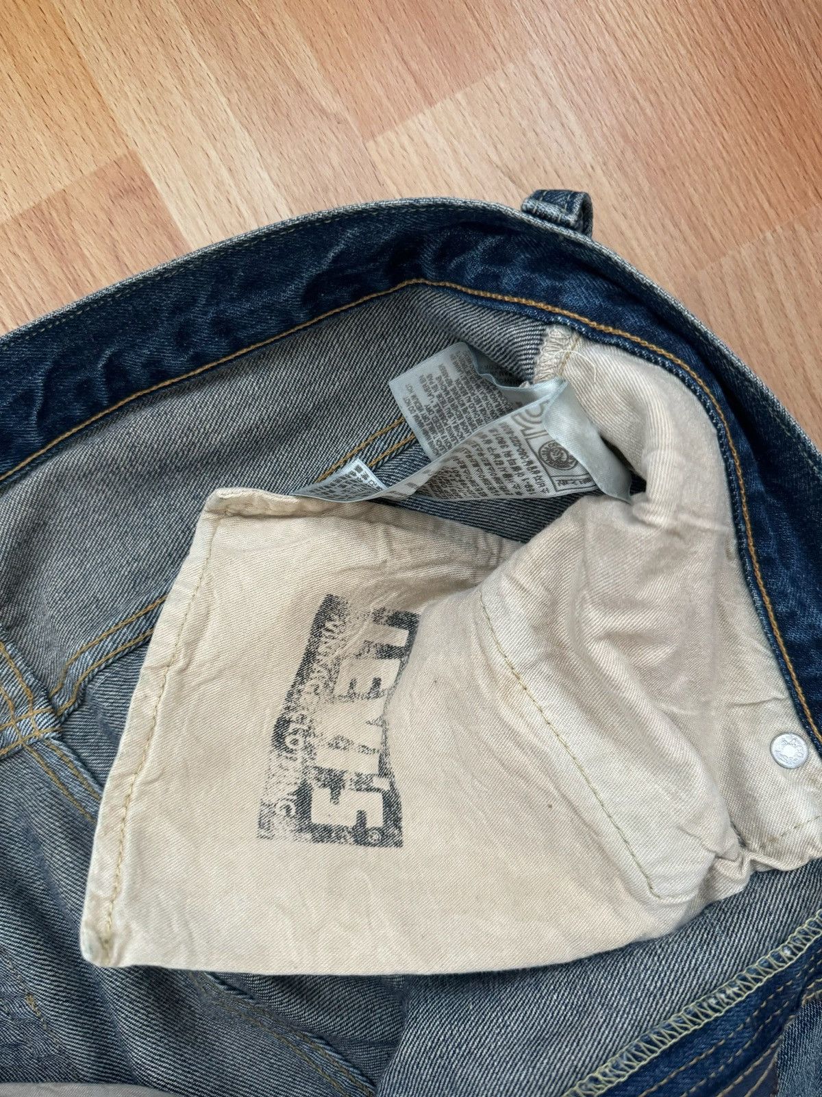 Levi's × Levi's Vintage Clothing × Vintage Levi‘s Big E vintage Selvedge Denim jeans Size US 32 / EU 48 - 3 Thumbnail