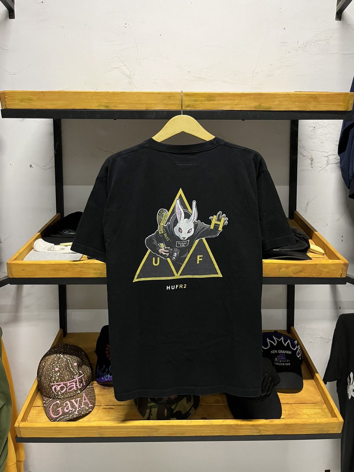 Huf HUFXFR2 Moon Chaster TT Tee Size US XL / EU 56 / 4 - 1 Thumbnail