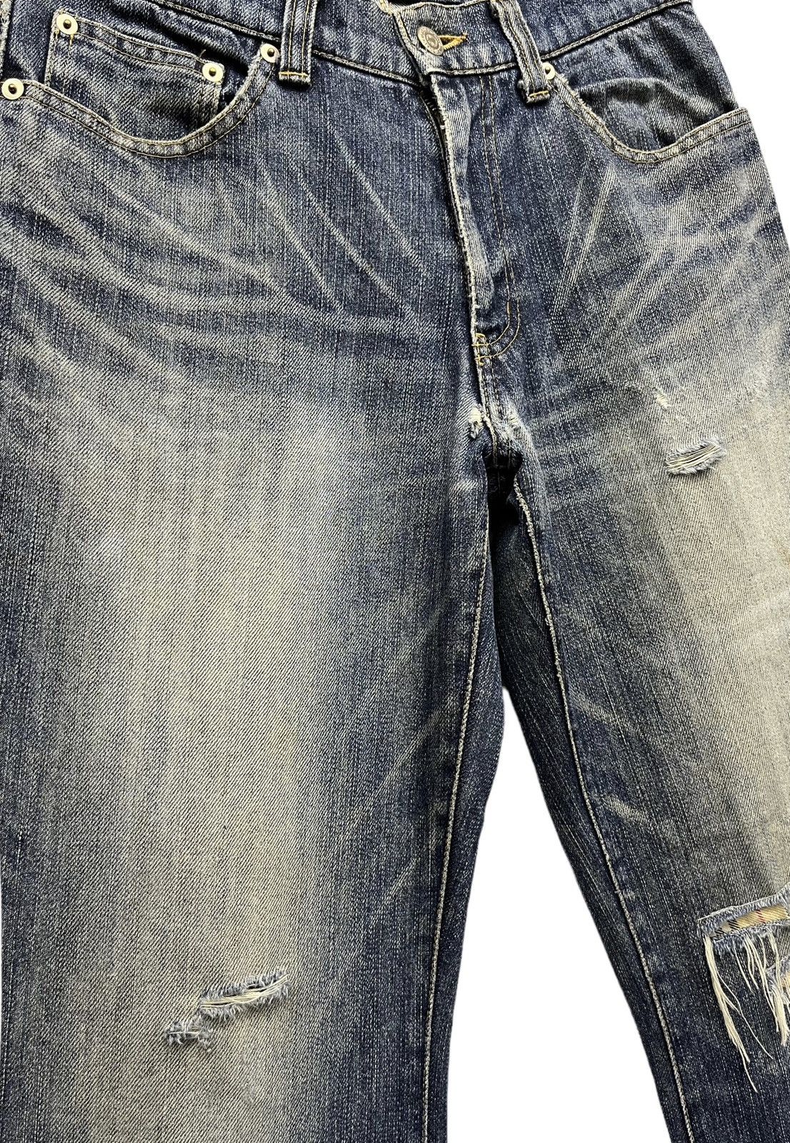 🔥SICK 90's TORNADO MART Natural Worn-Out Thrashed Flared 💥