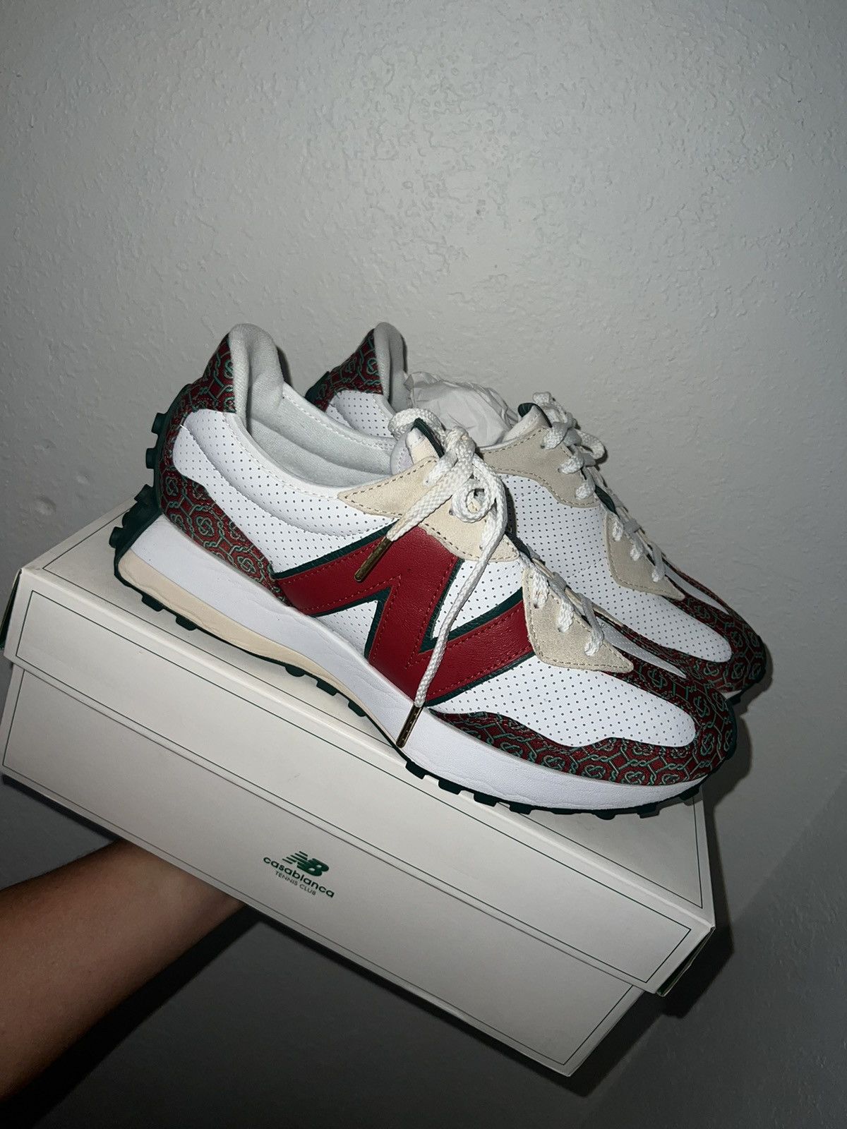 Casablanca × New Balance New Balance CASABLANCA 327 Size US 11 / EU 44 - 4 Thumbnail