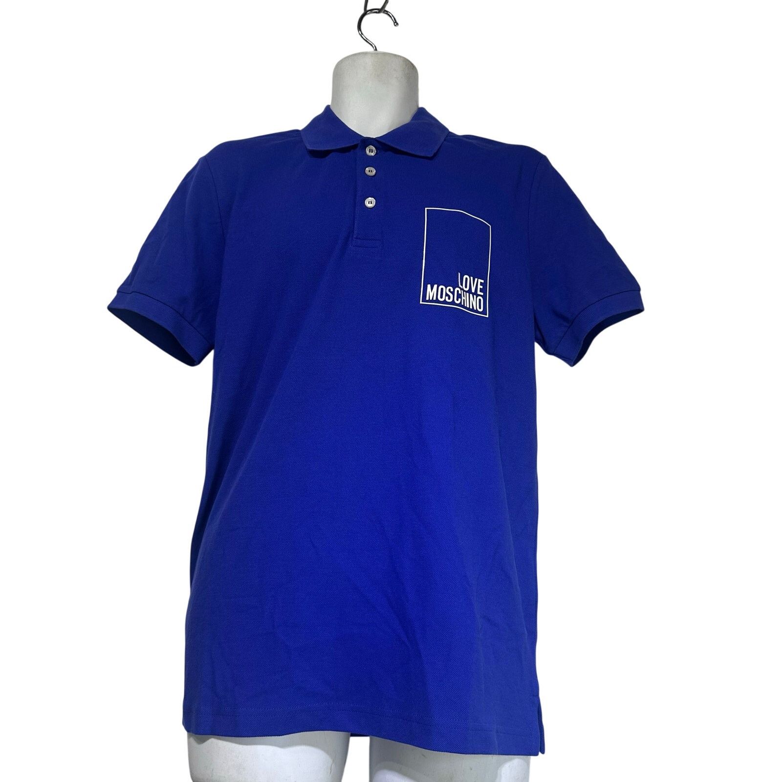 Moschino love moschino blue polo shirt Size M Size US M / EU 48-50 / 2 - 1 Thumbnail