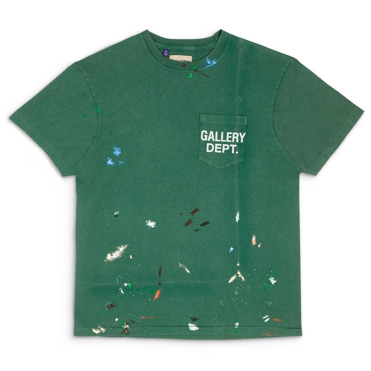 Gallery Dept. Gallery Dept. Vintage Logo Painted Tee Green Size XL Size US XL / EU 56 / 4 - 10 Thumbnail